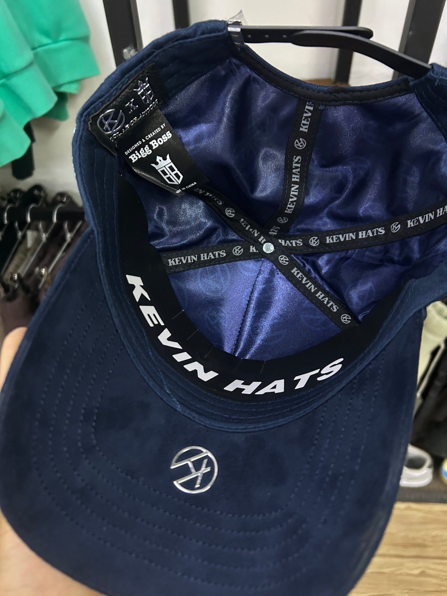 Big Boss x Kevin Hats NY Crystal Deep Blue