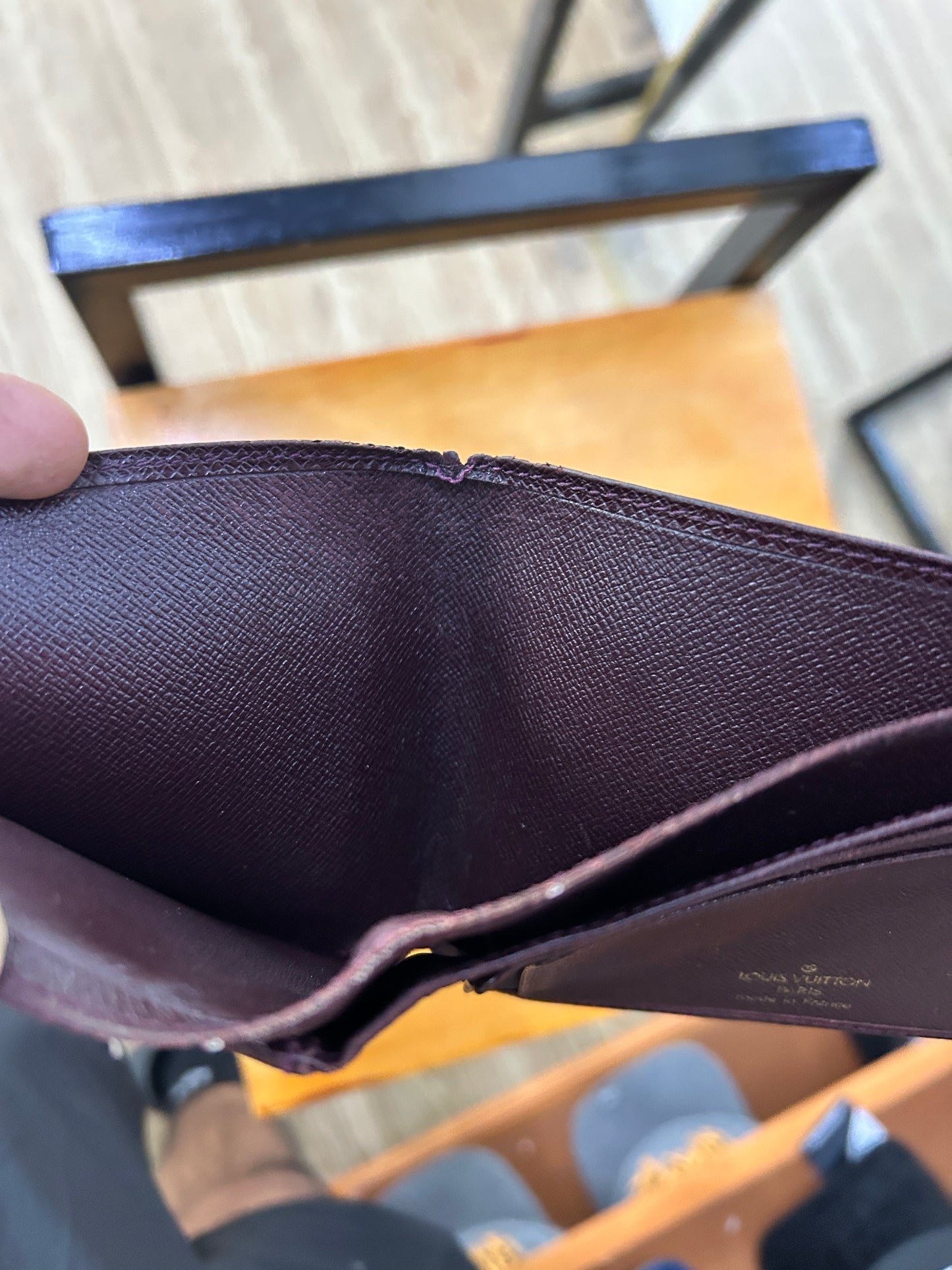 LV Brown Wallet Preowned