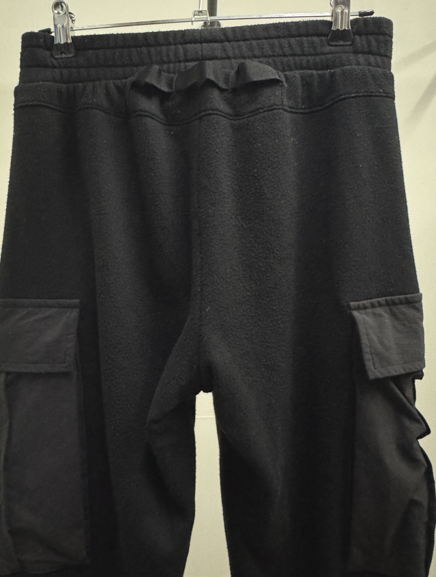Black Cargo SweatPants