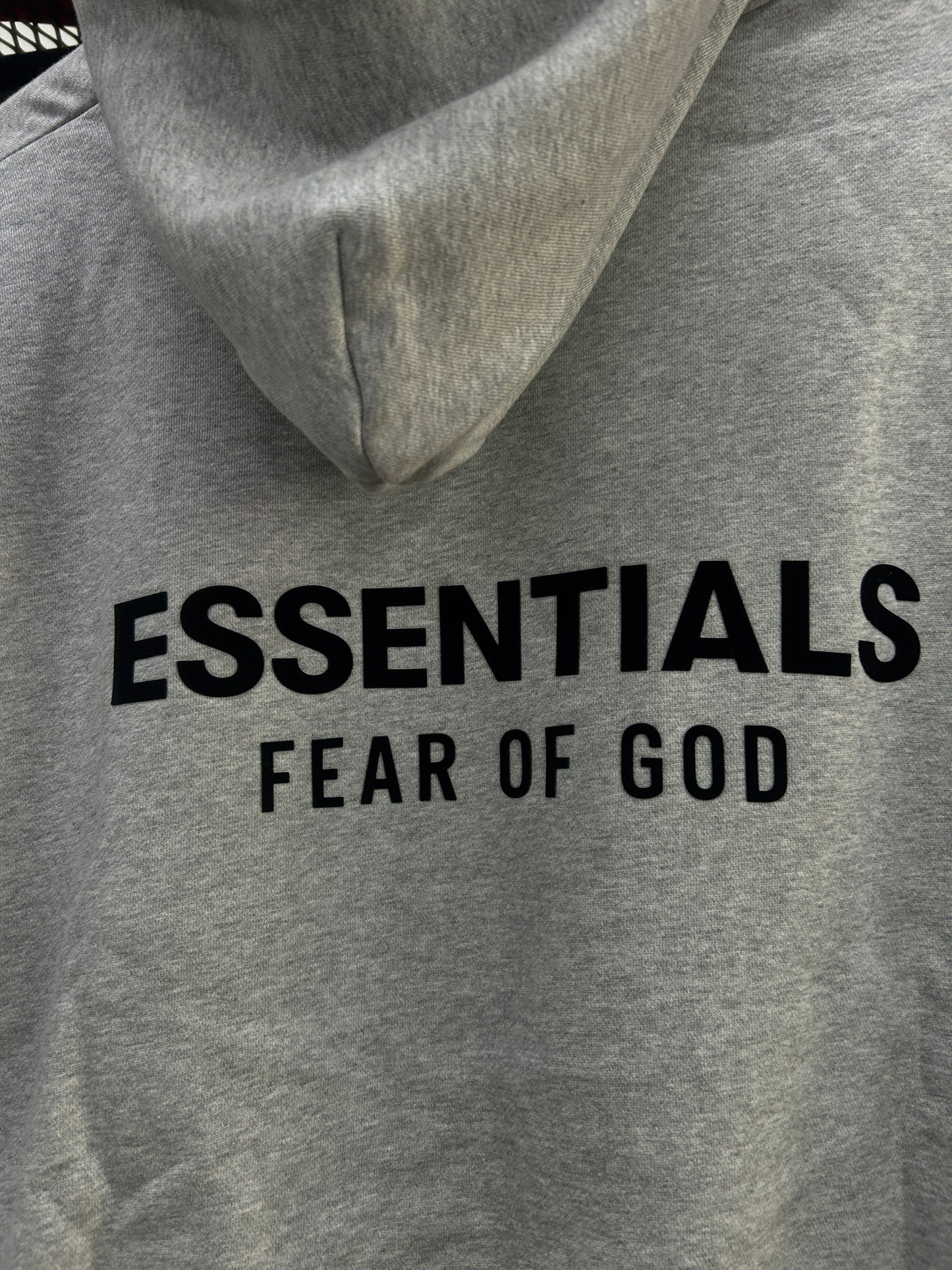 ESSENTIALS FEAR OF GOD LIGHT GREY 2024 HOODIE
