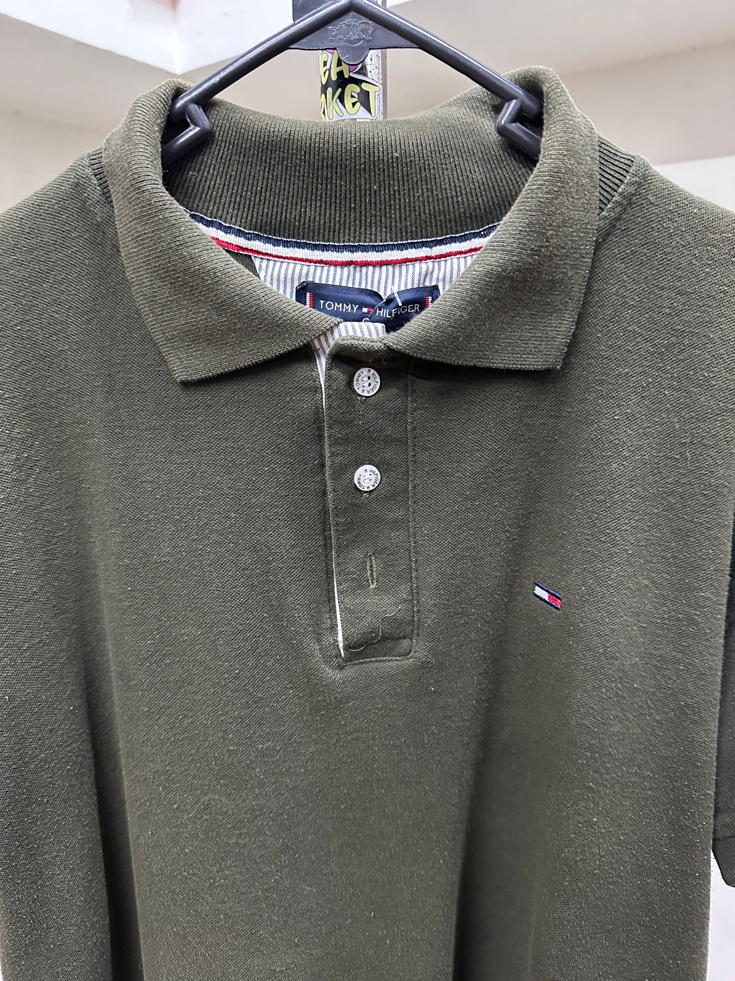 TOMMY HILFIGER OLIVE POLO