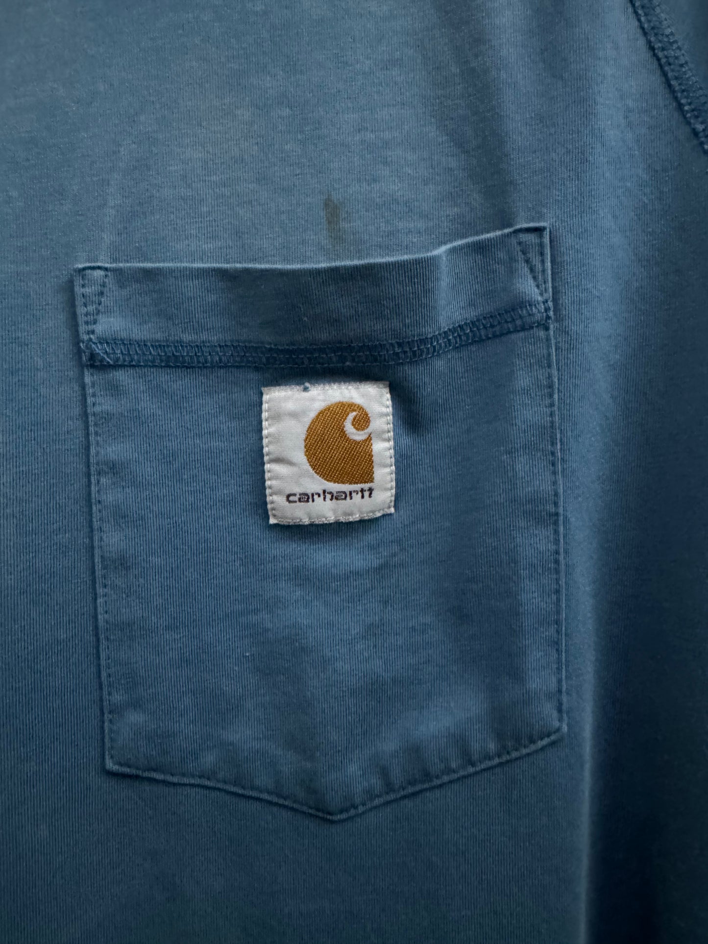 CARHARTT POCKET TEE BLUE