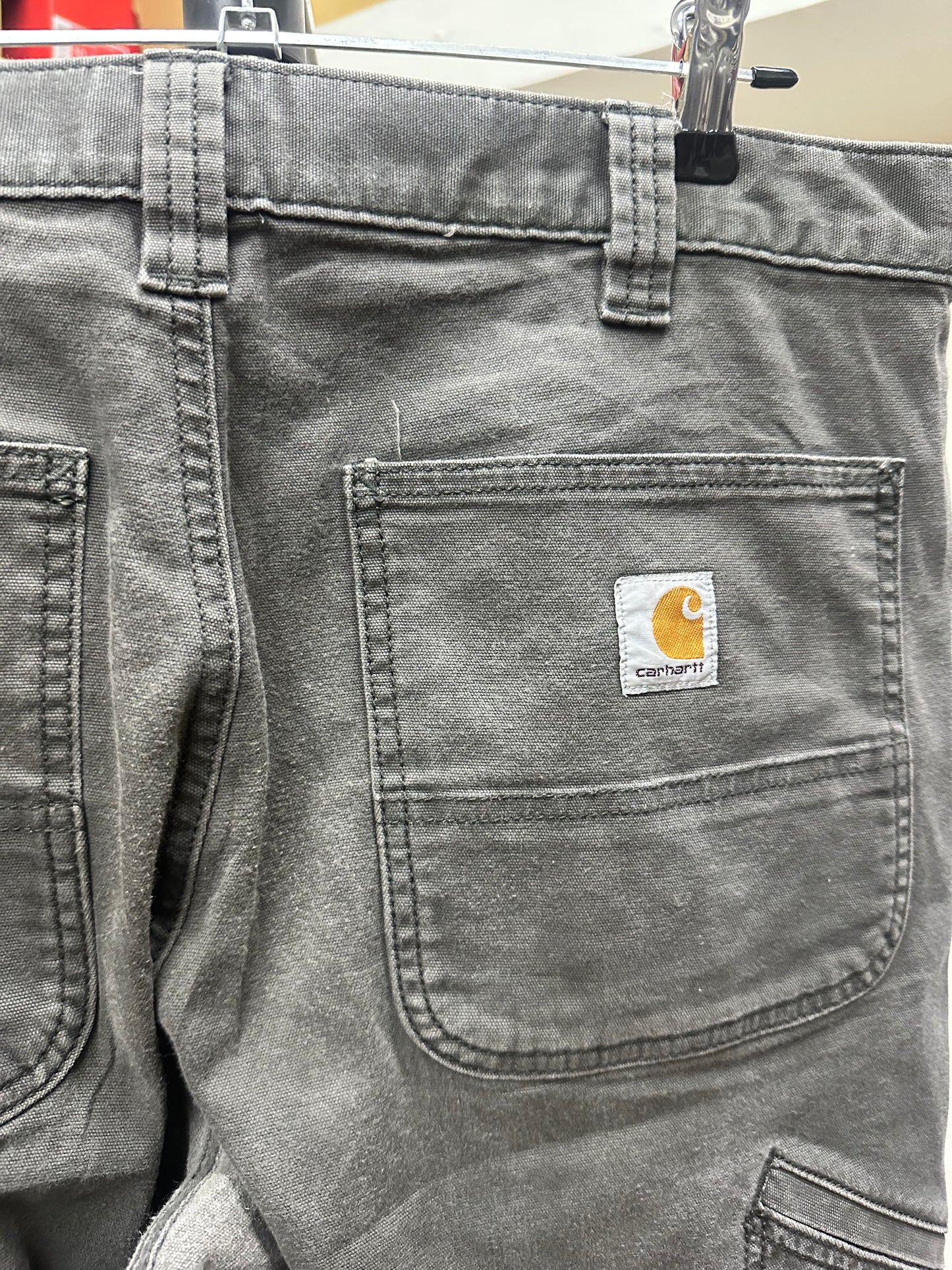 CARHARTT RELAXED FIT DARK GREY PANTS