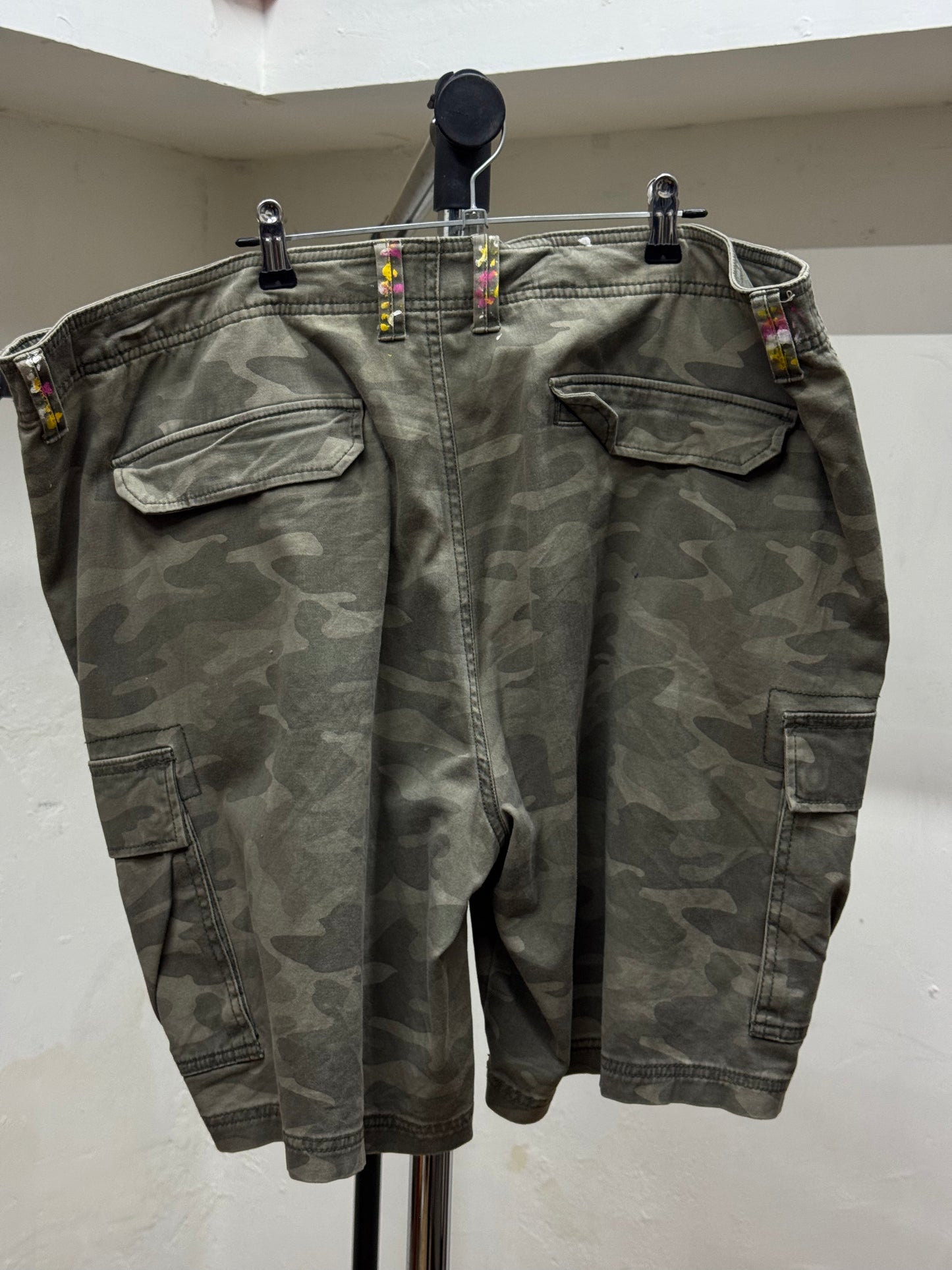 CAMO REWORKED PATCHED SHORTS