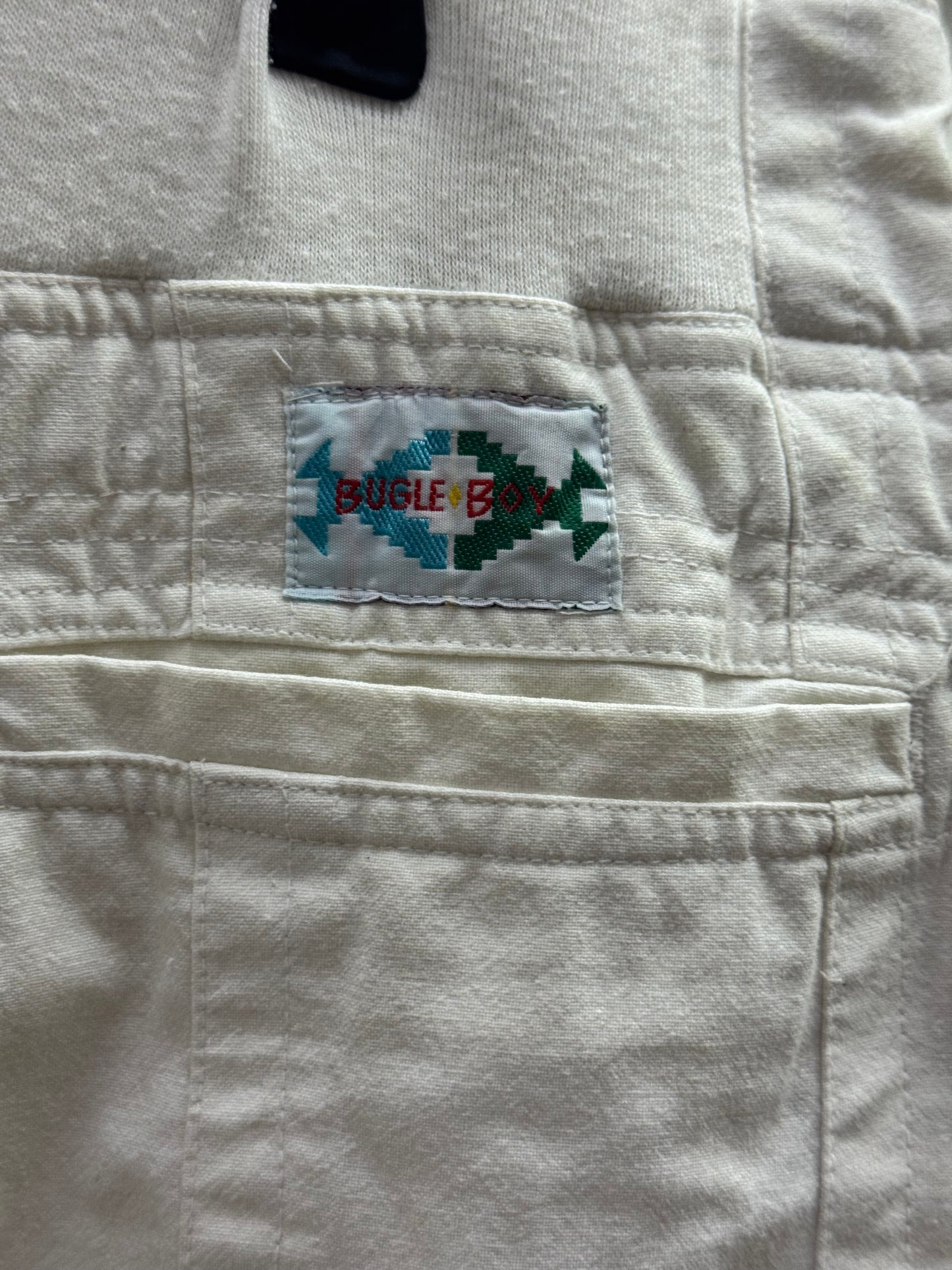 BUGLE BOY White Jorts
