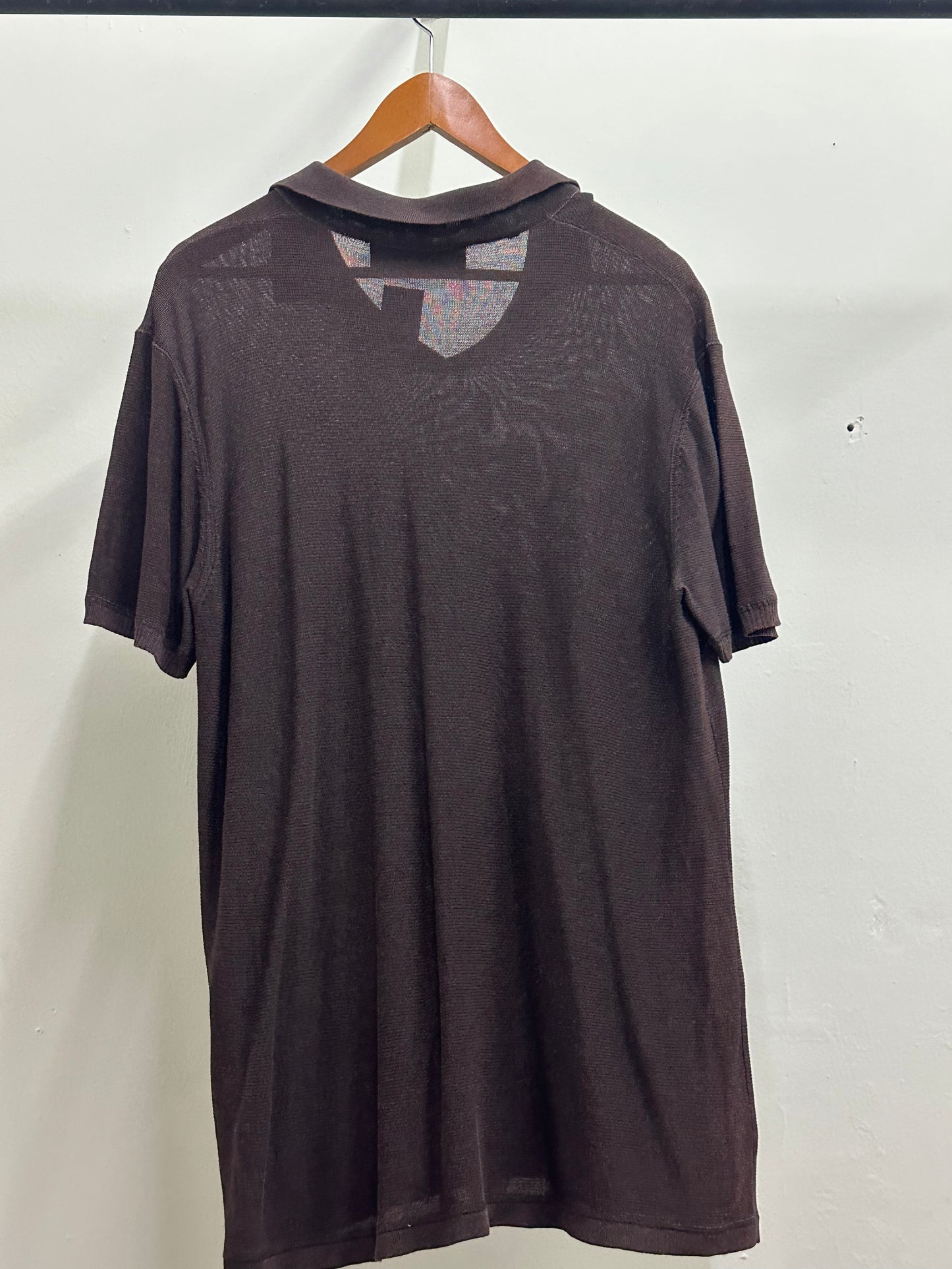 ADOLFO DOMINGUEZ BURGUNDY POLO
