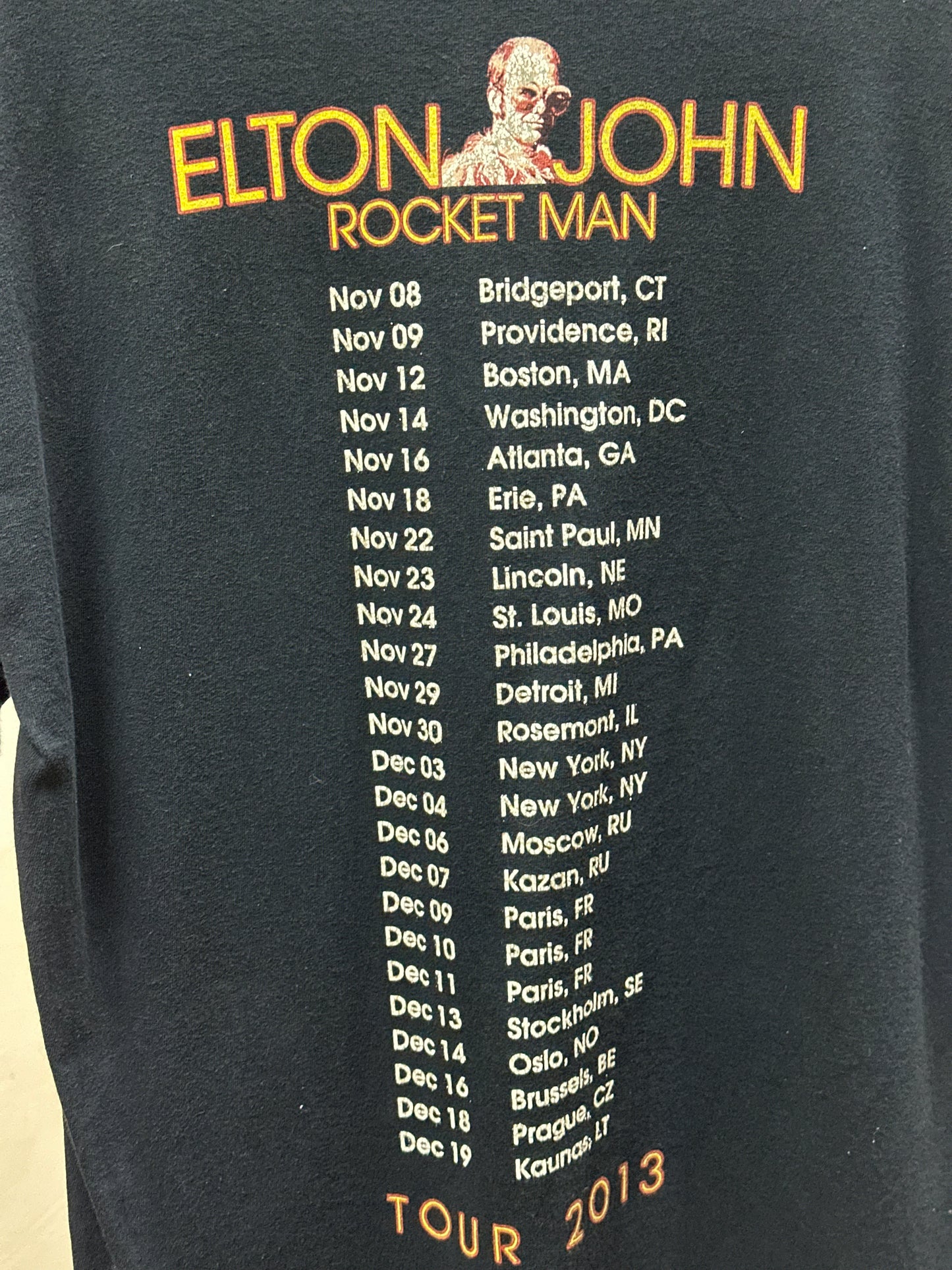 ELTON JOHN ROCKET MAN TEE