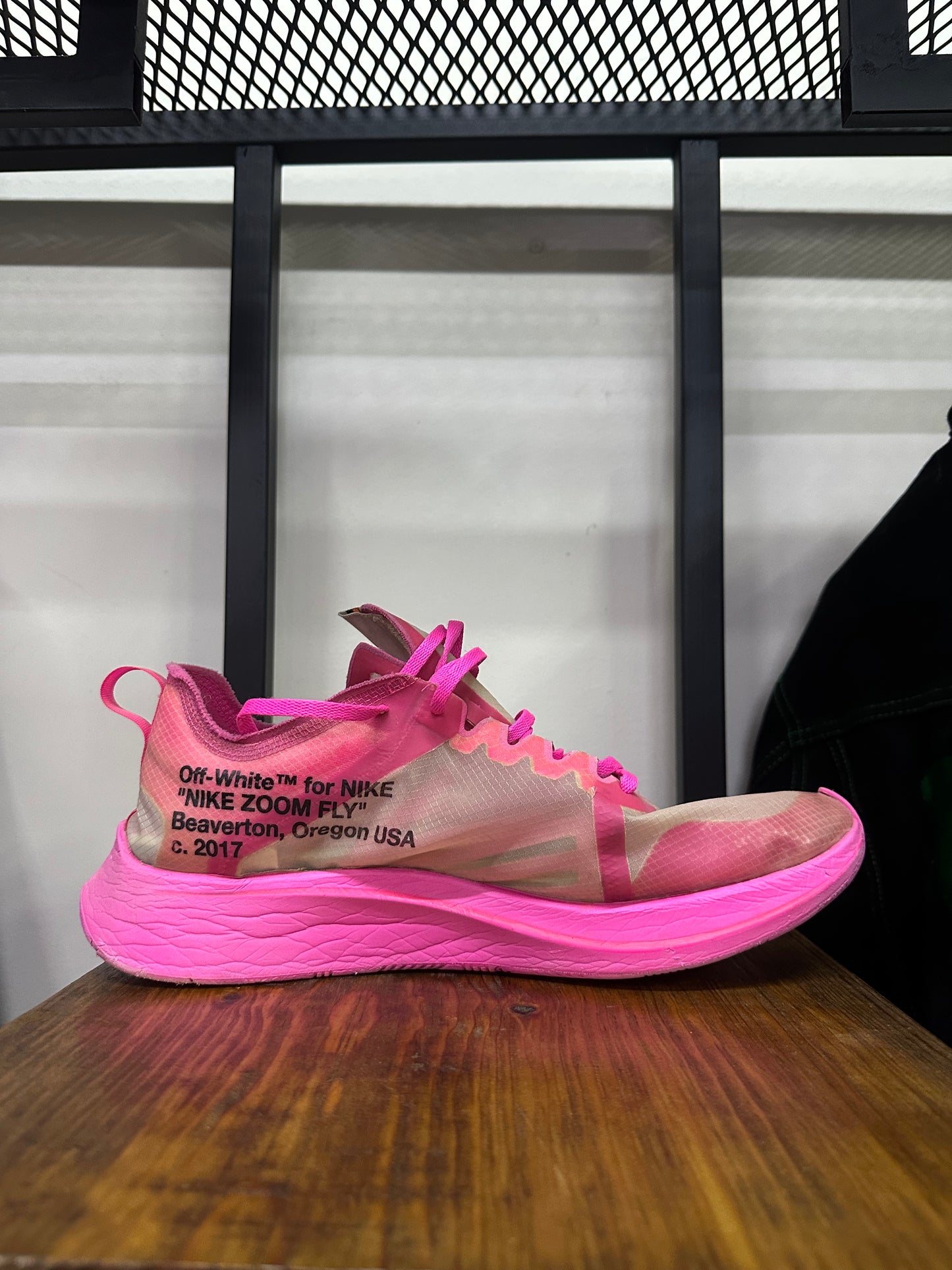 NIKE X OFF WHITE ZOOM FLY SNEAKERS