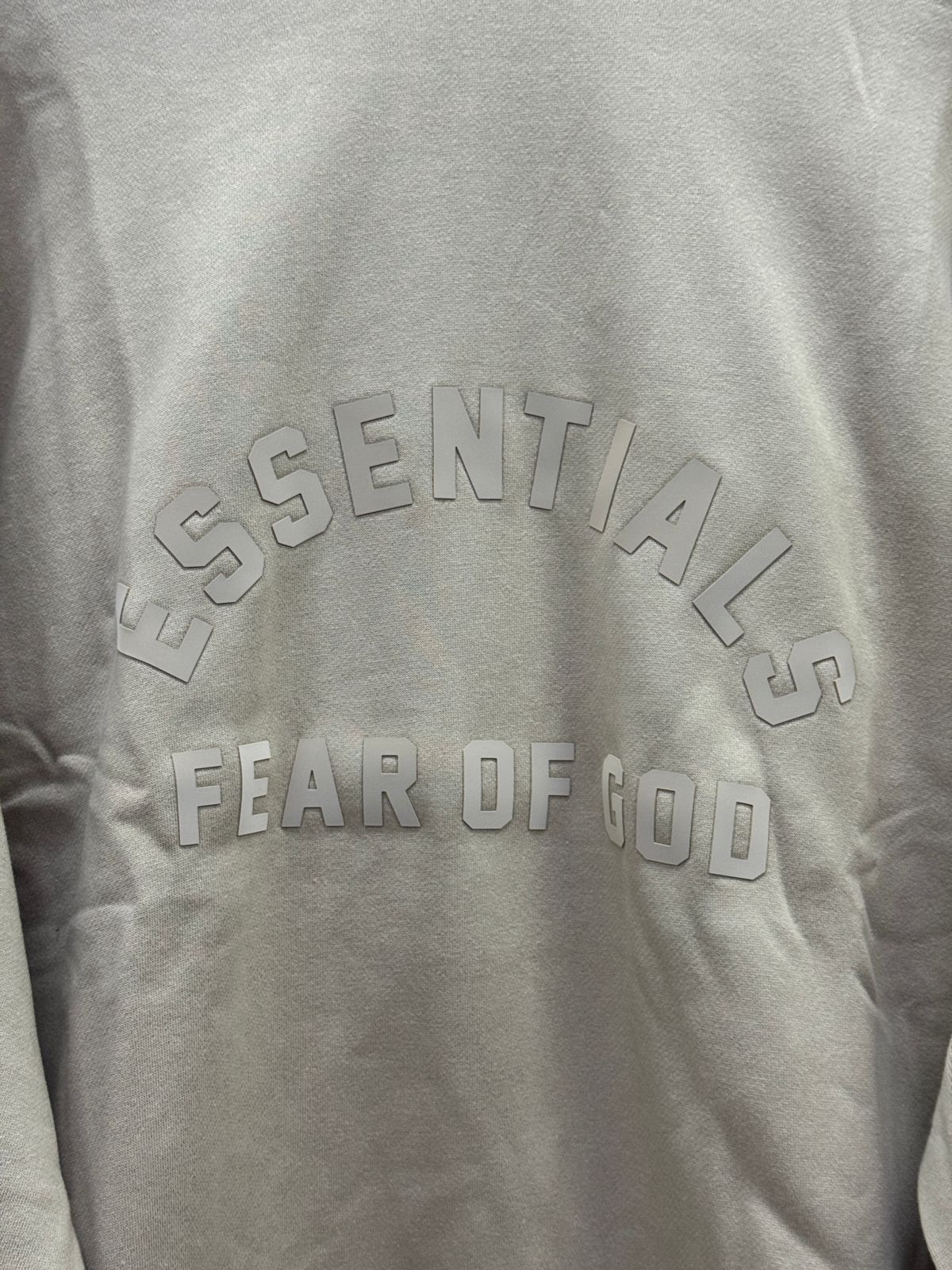ESSENTIALS FEAR OF GOD DUSTY BEIGE HOODIE