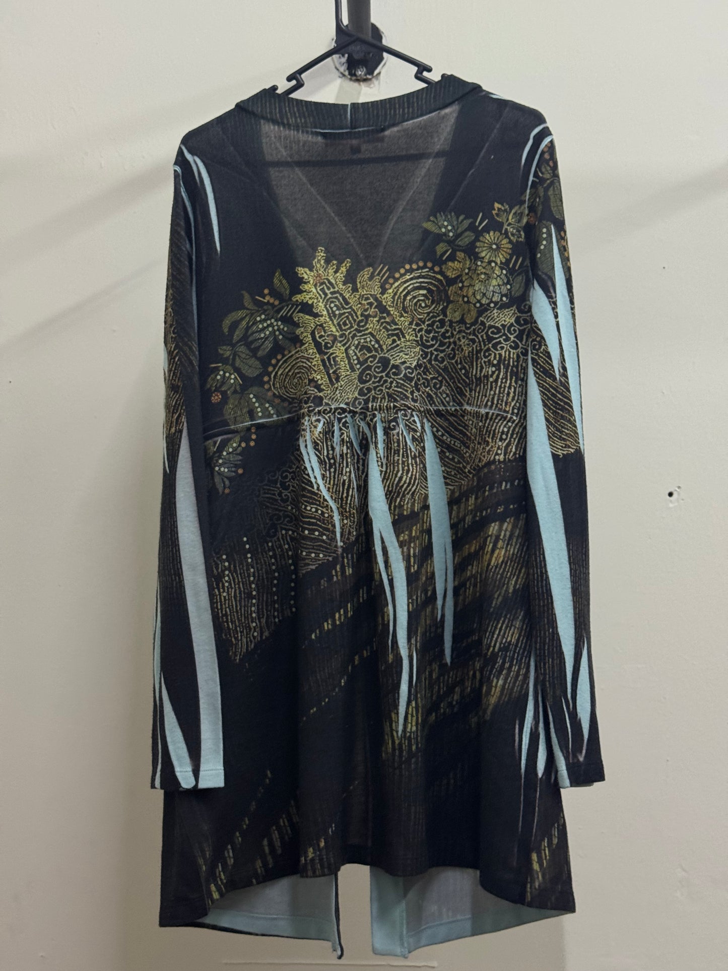 Bleu Black & Blue Cardigan
