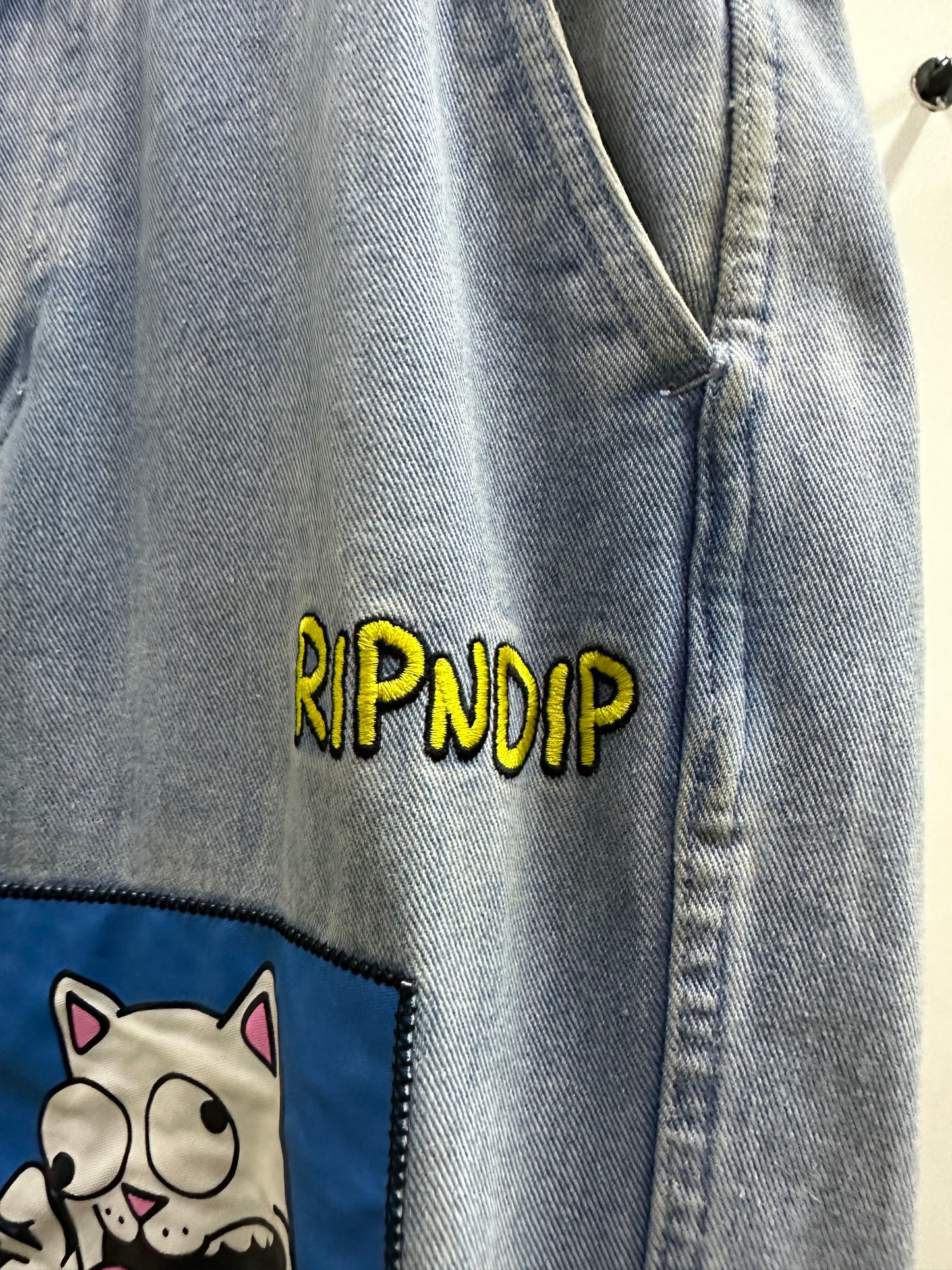 RipNDrip Cats Light Blue Jeans