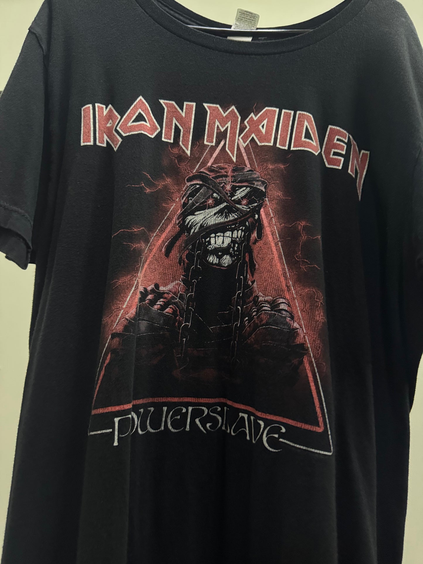 Iron Maiden Power Slave Black Tee