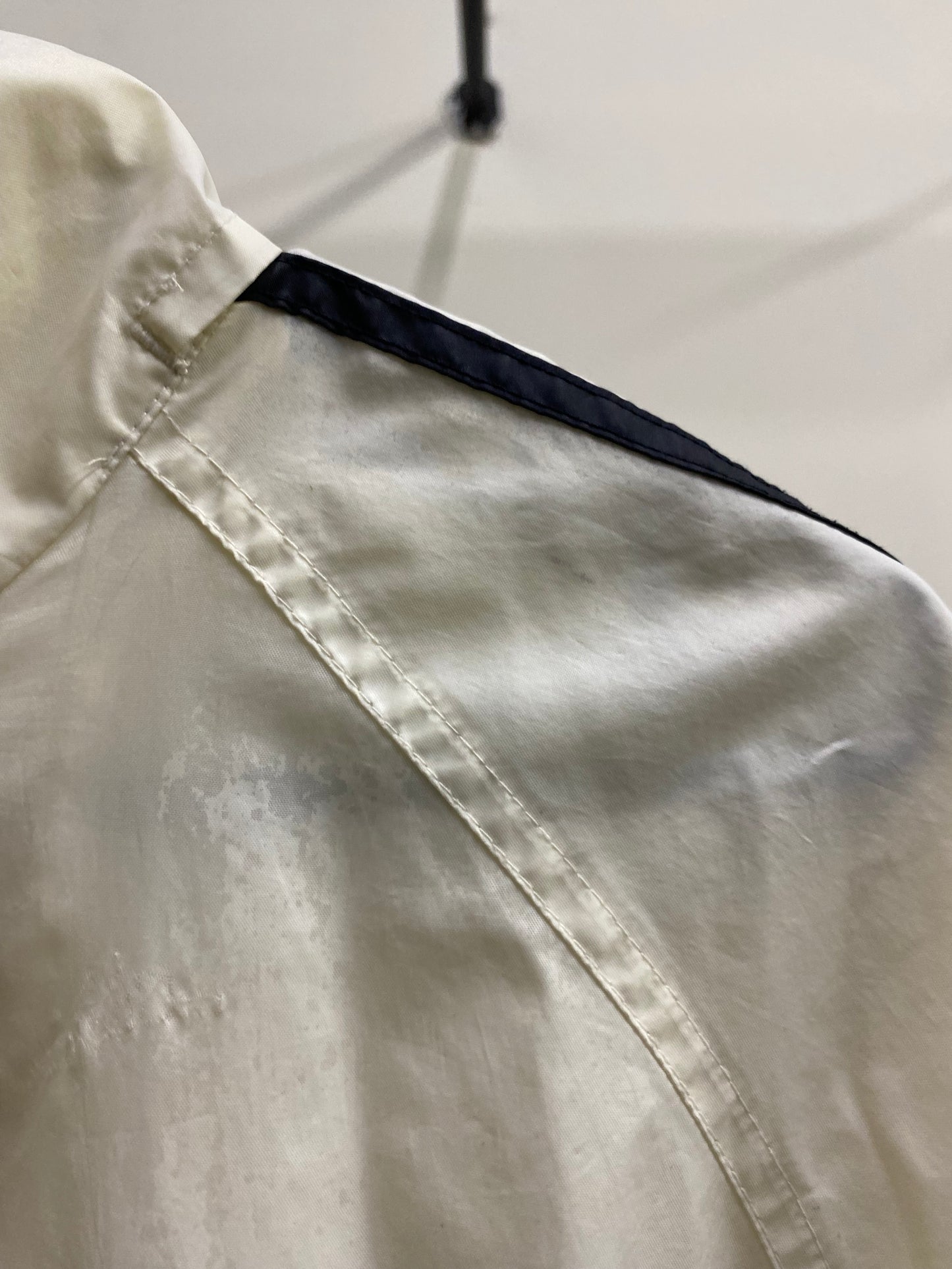 Adidas WindBreaker Zip-Up Beige Jacket