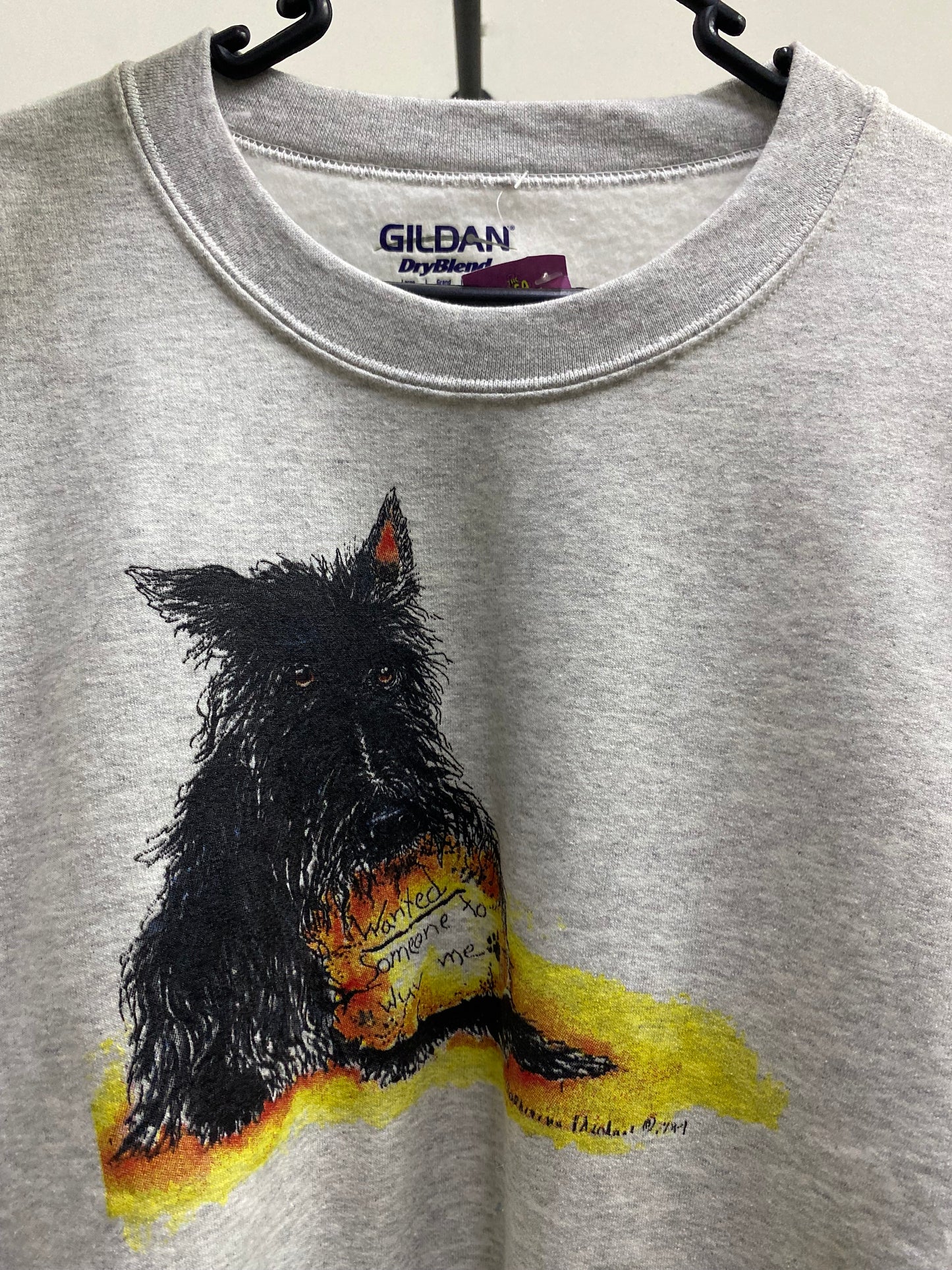 Gildan Dog Light Grey Sweater