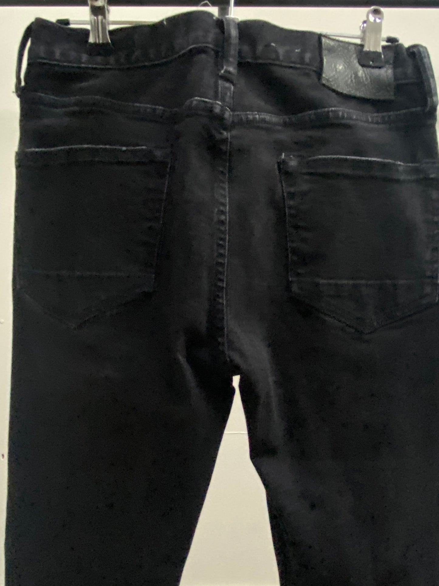 All Saints Skinny Black Denim Jeans