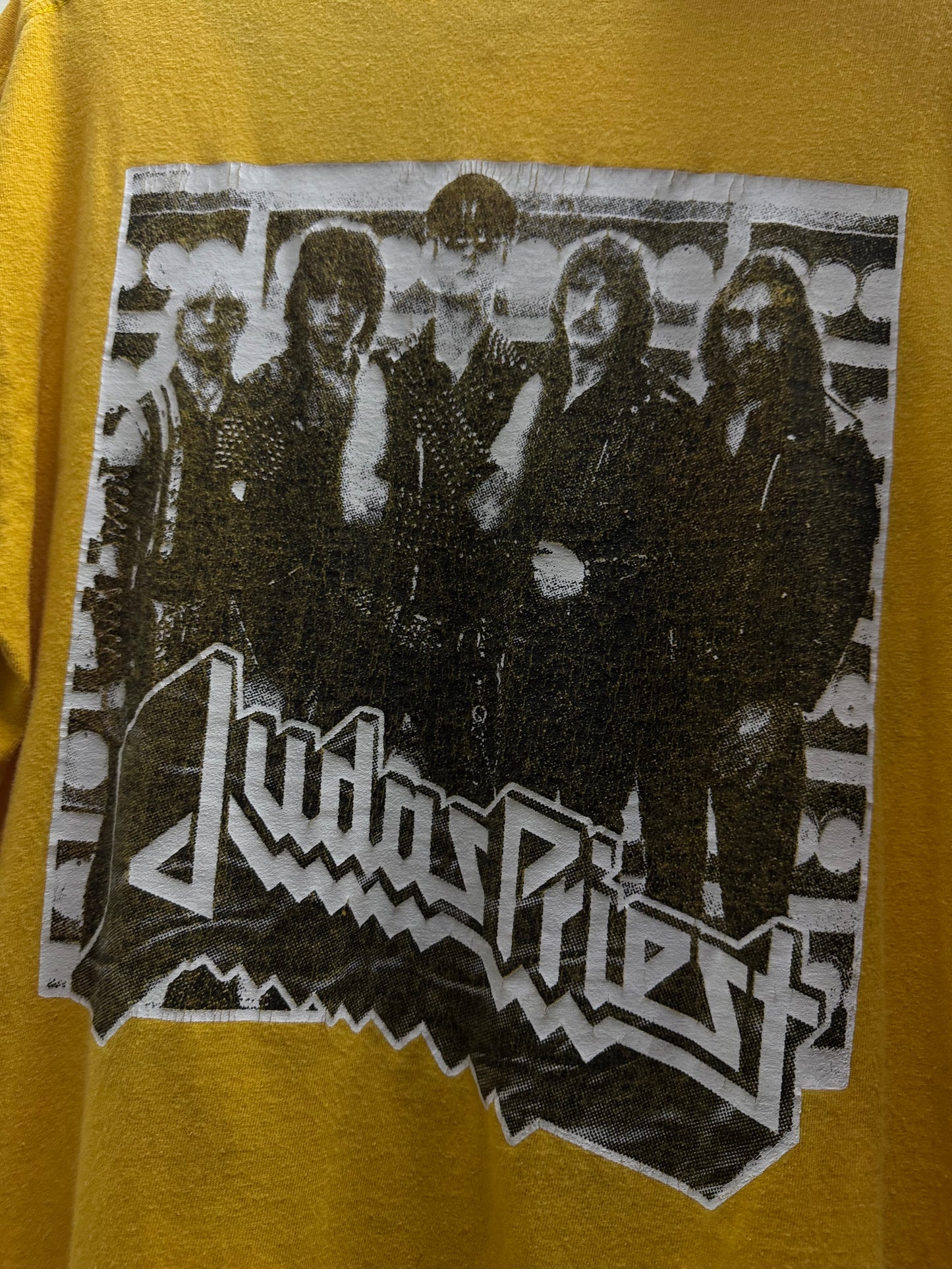 Judas Priest Yellow Tee