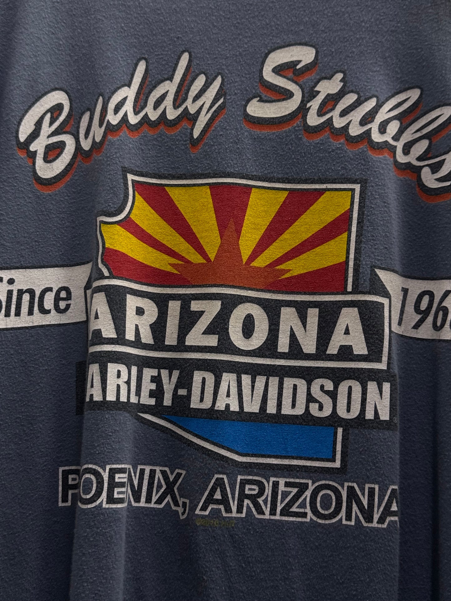 Harley Davidson Milwaukee Light Blue T