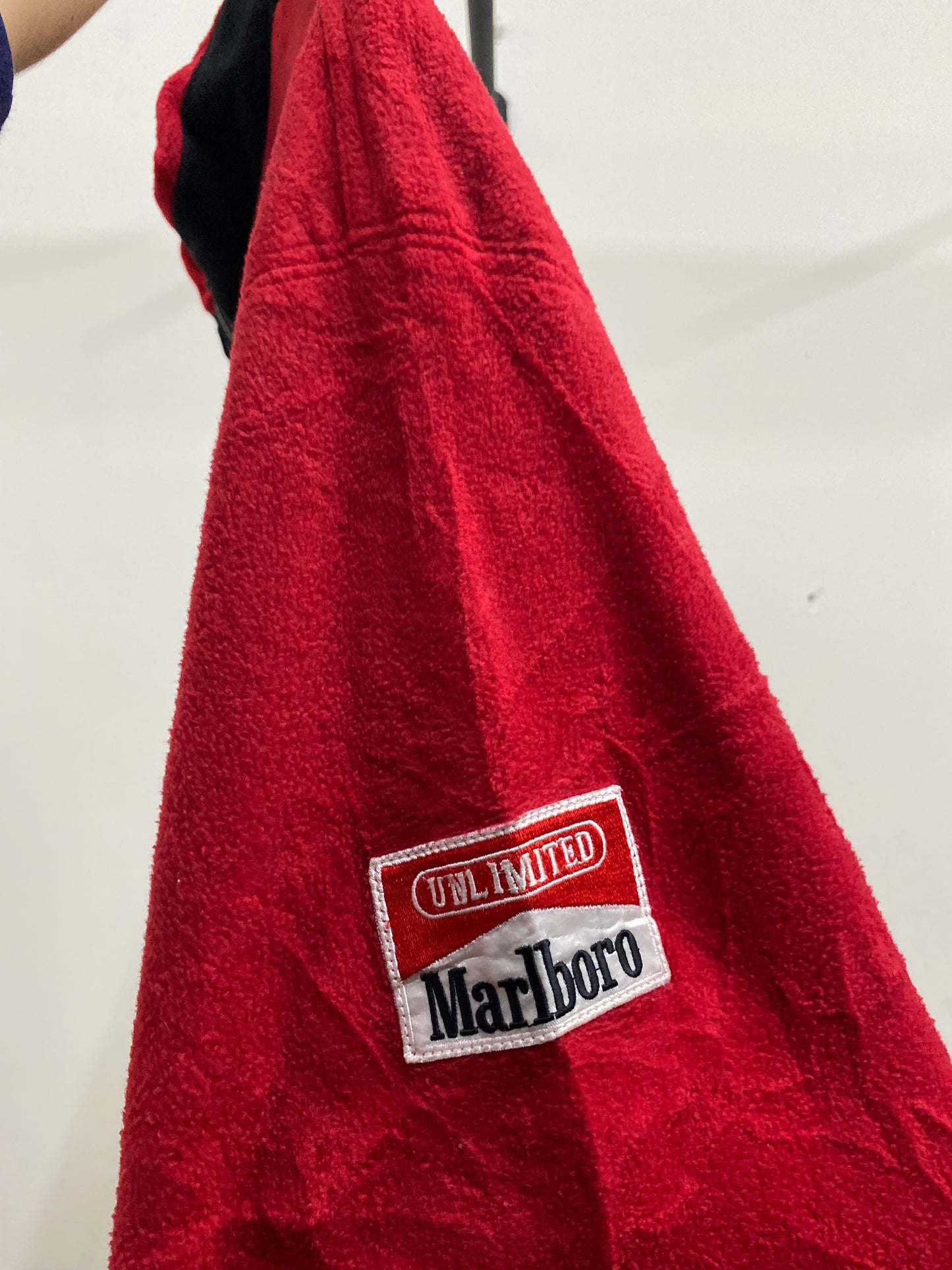 Vintage Unlimited Malboro Red & Black Sweater