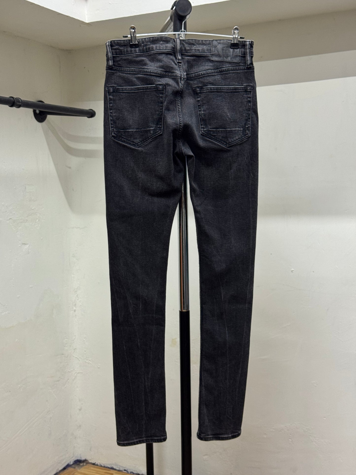 All Saints Black Denim Skinny Jeans