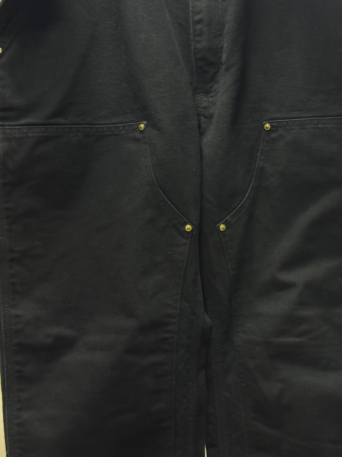 Carhartt Wide Leg Black Cargo Denim Jeans