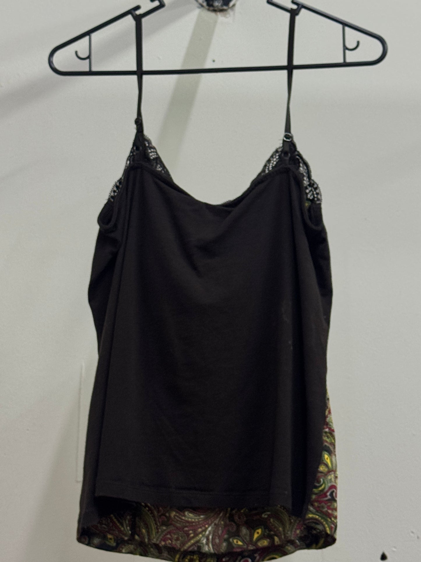 Ann Taylor Front Print Top
