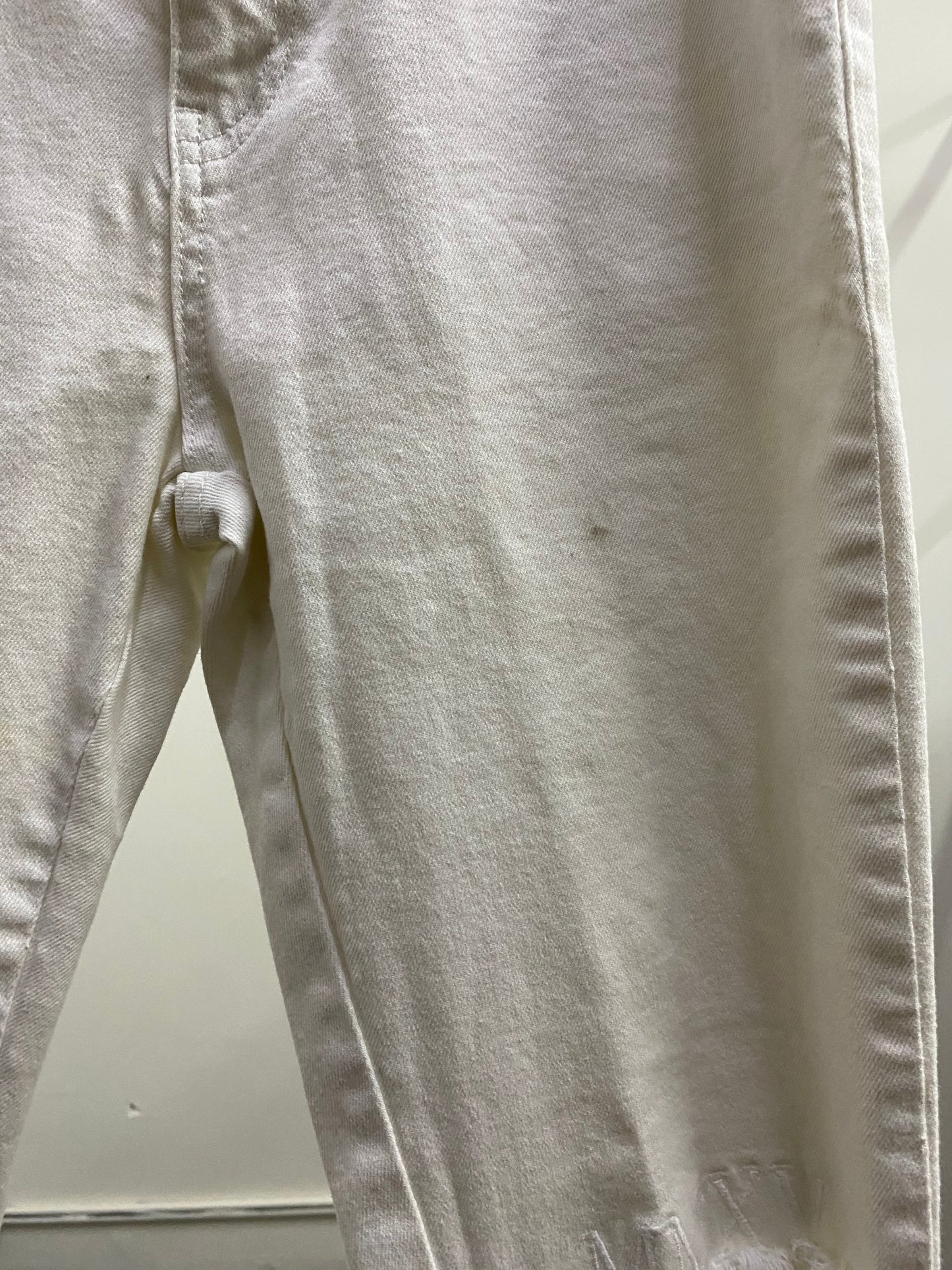 GVAPI White Denim Skinny Jeans