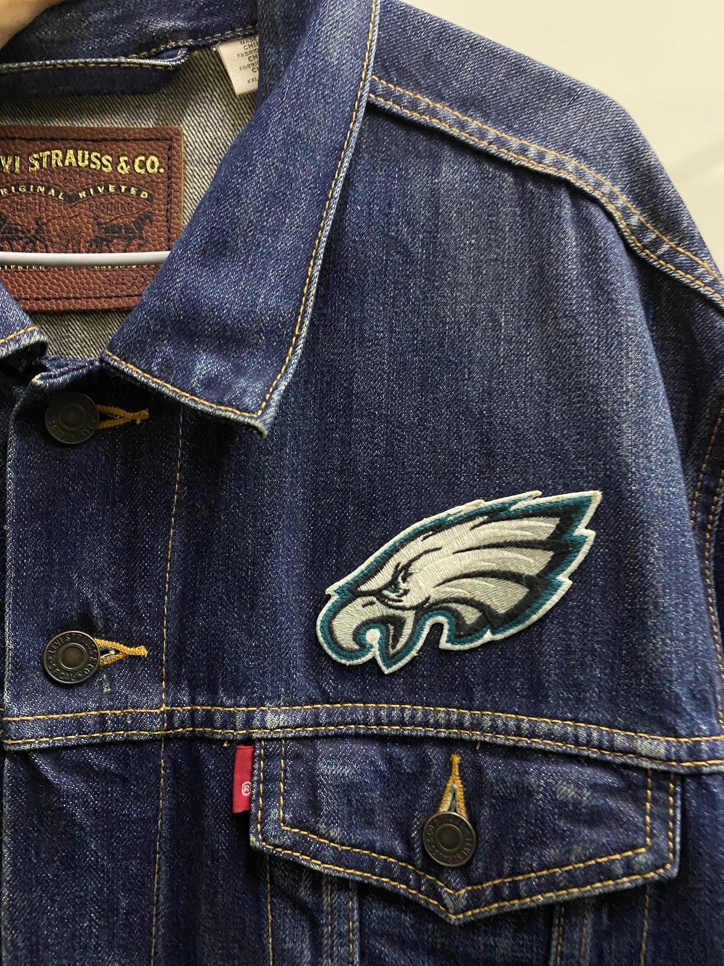 Levi's Eagles Denim Dark Blue Jacket