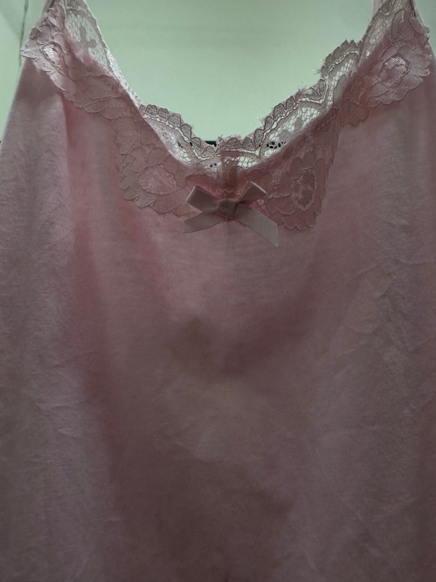 Baby Pink Lace Top