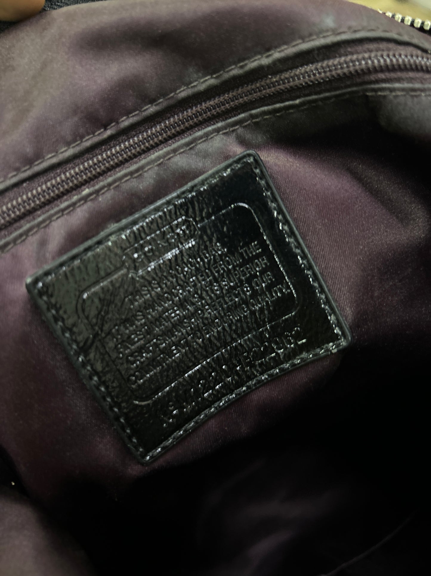 Coach Multicolor Purple Bag