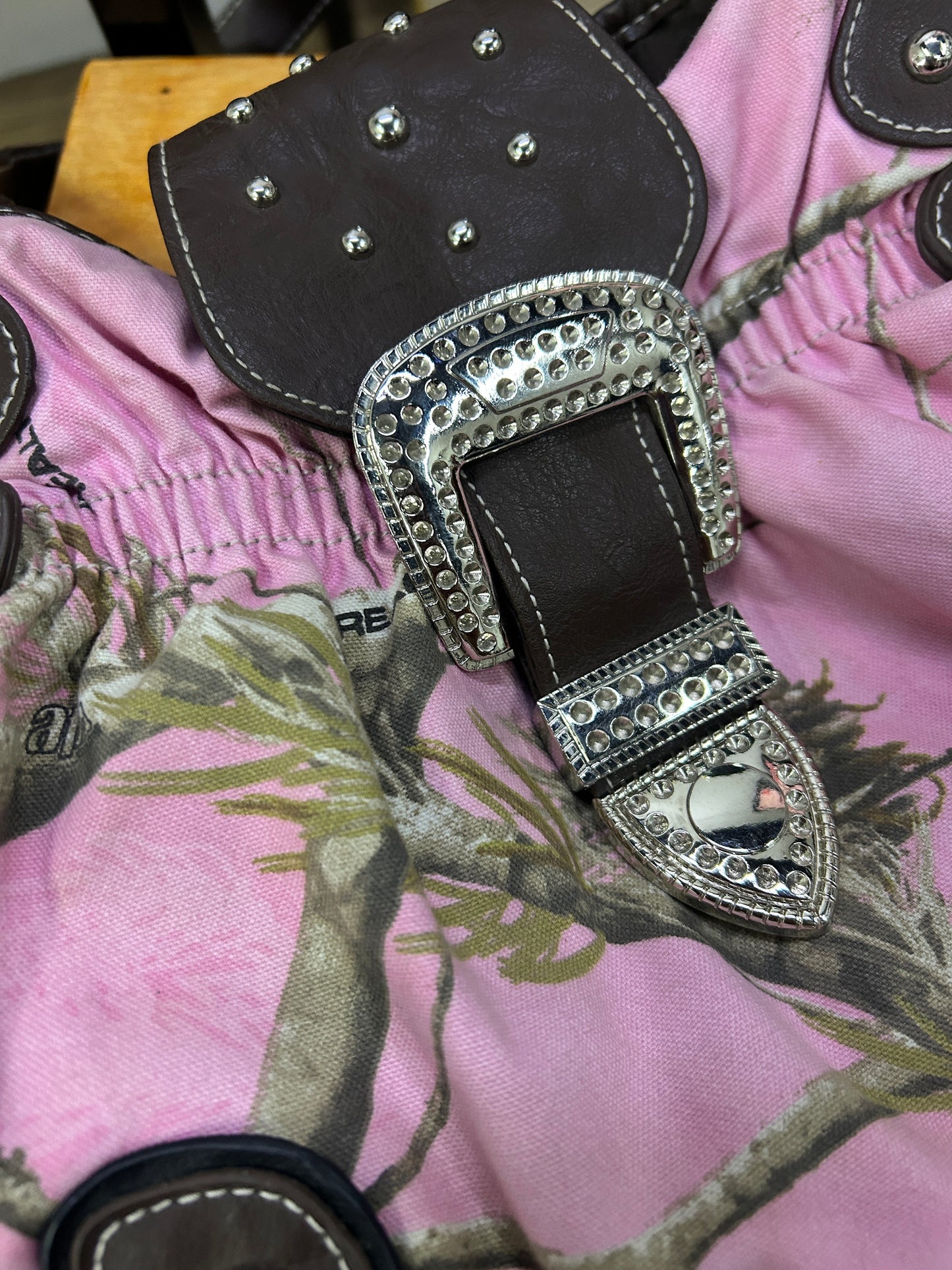 Real Tree Pink Camo Bag