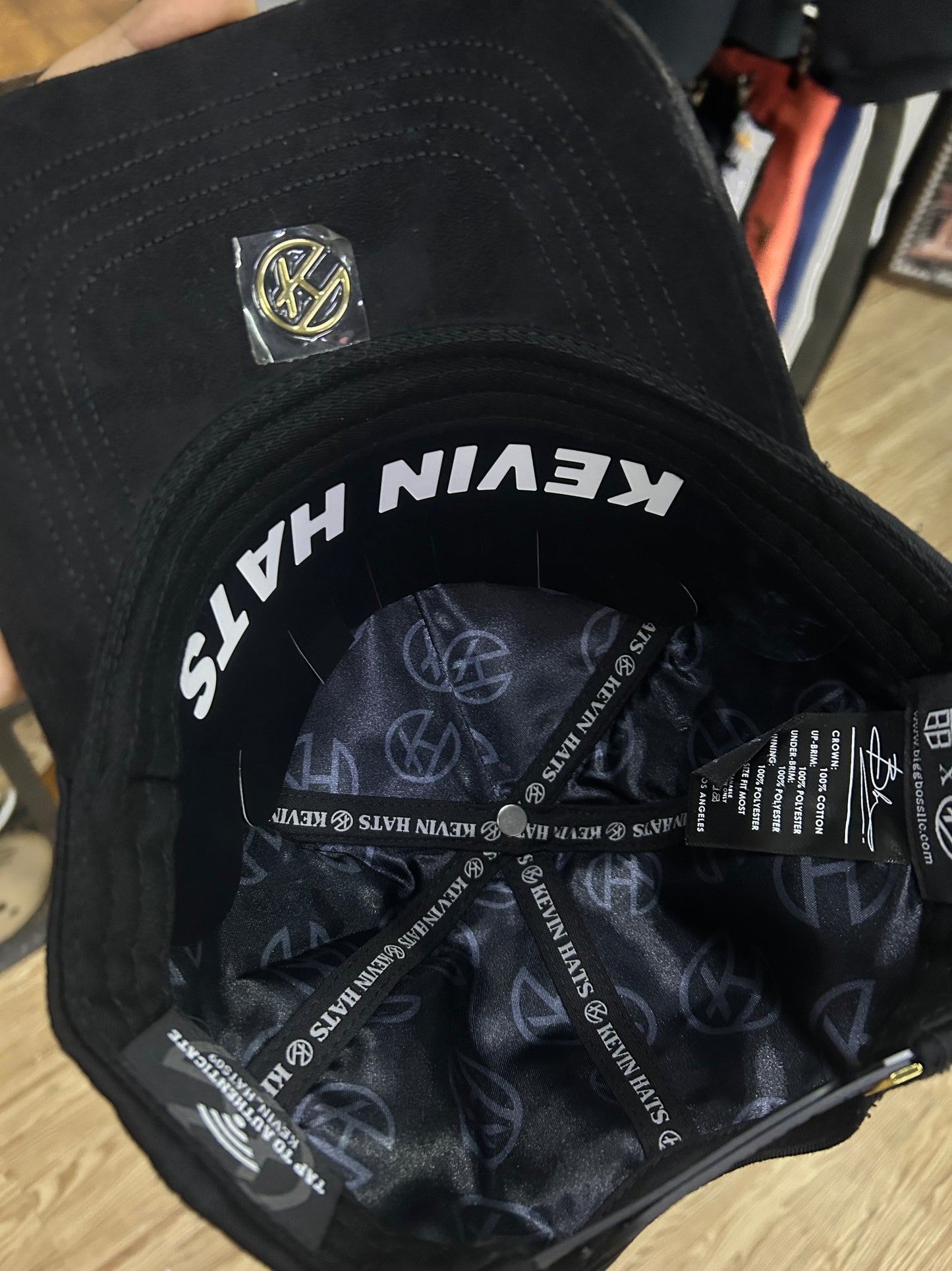 Big Boss x Kevin Hats NY Crystal Gold