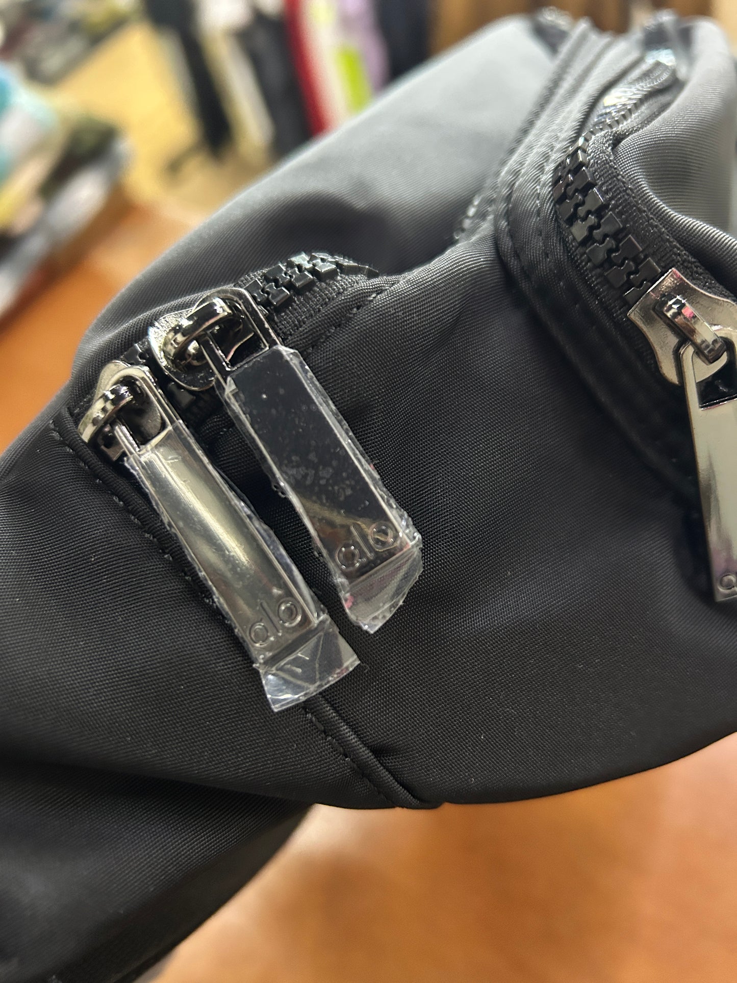ALO BLACK WAISTBAG