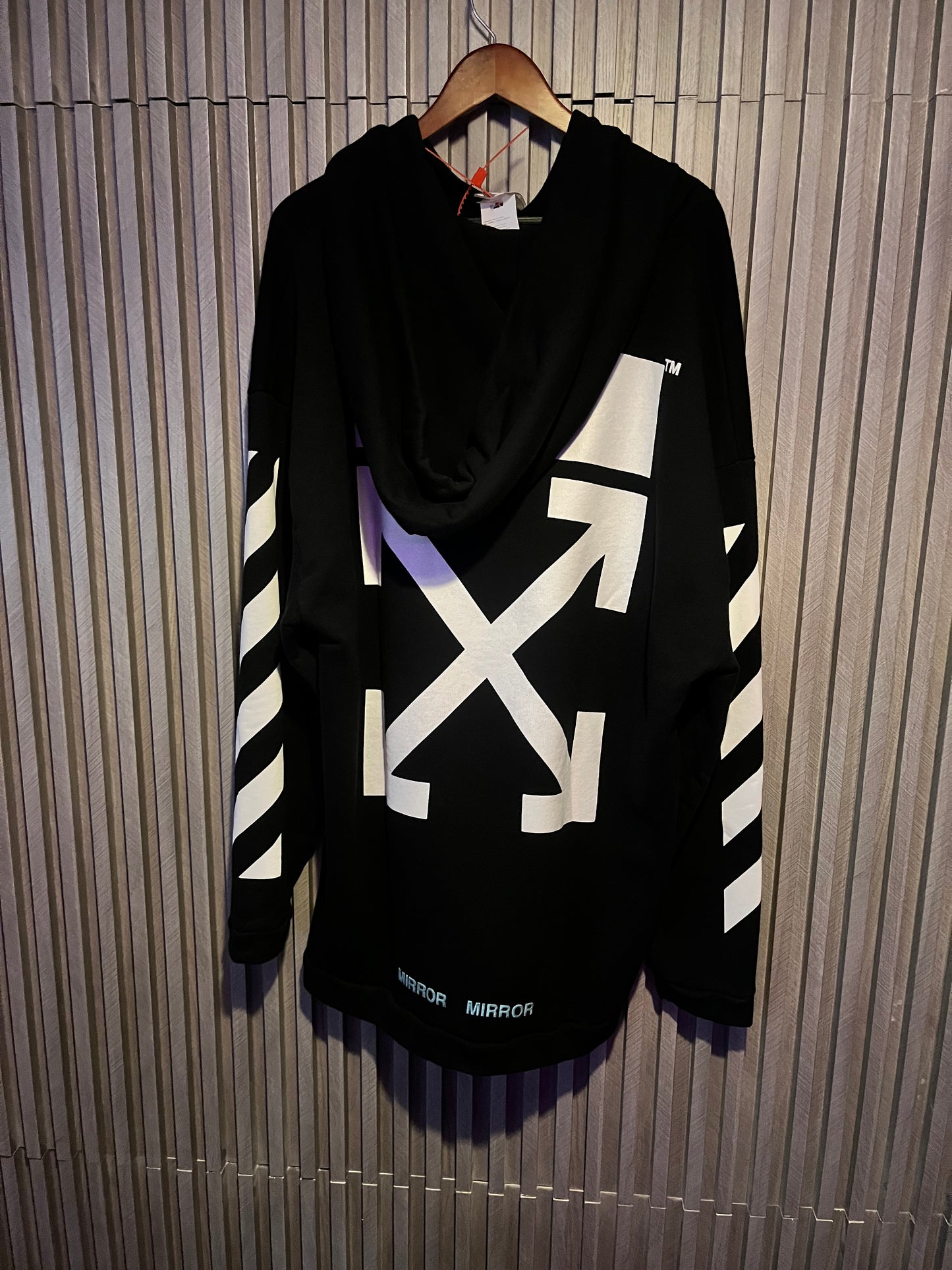 OFF WHITE “MAIN LABEL” HOODIE