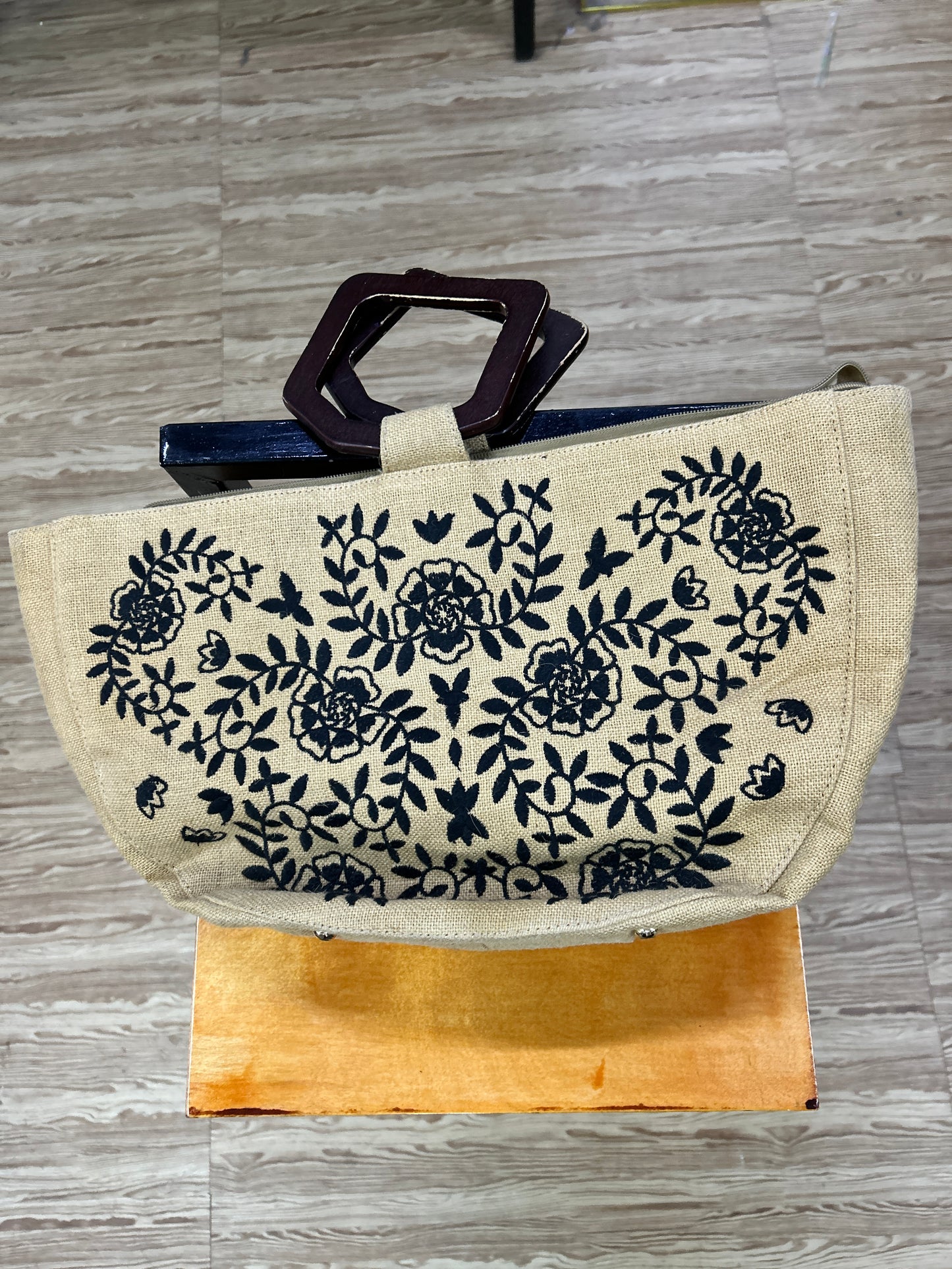 Vintage Flowers Tote Bag