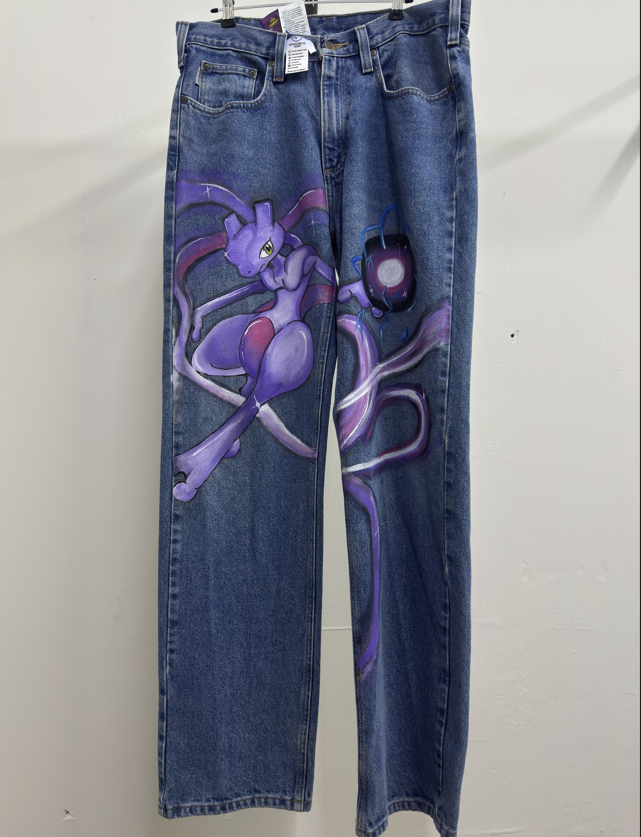 Carhartt Mewtwo Blue Denim Jeans