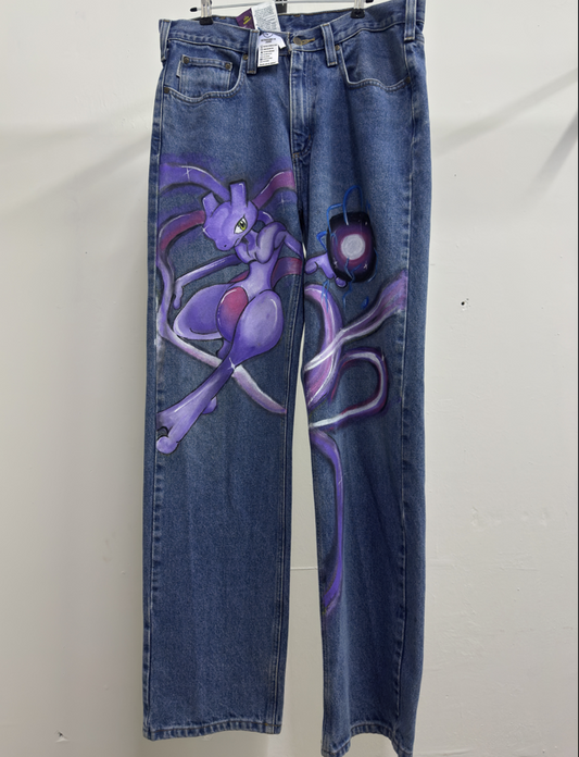 Carhartt Mewtwo Blue Denim Jeans