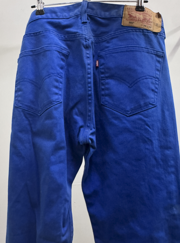 Levi's Bright Blue Denim Jeans
