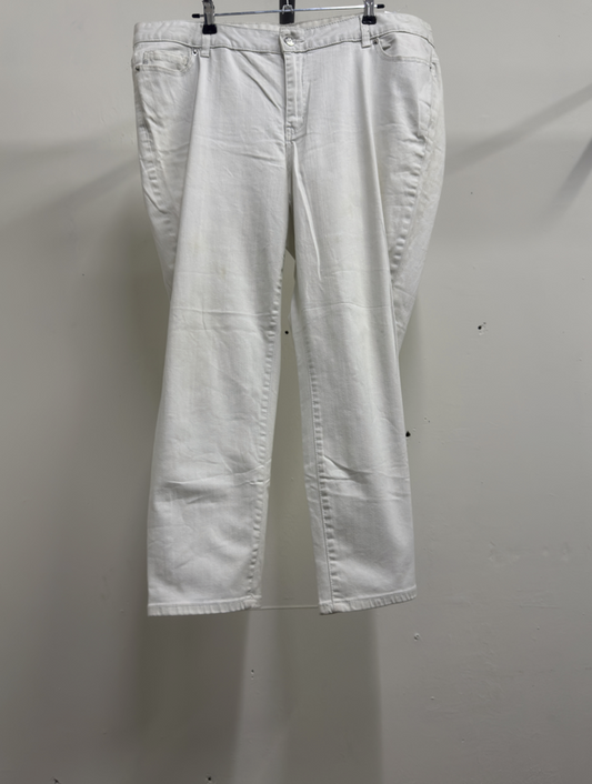 Michael Kors White 3/4 jeans