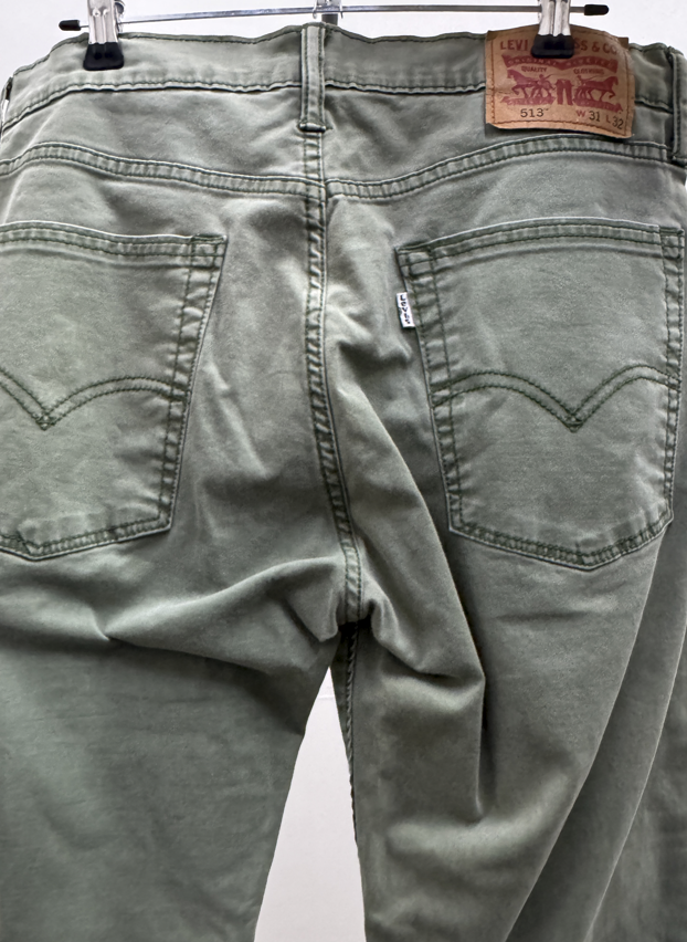Levi's Light Green Denim Jeans