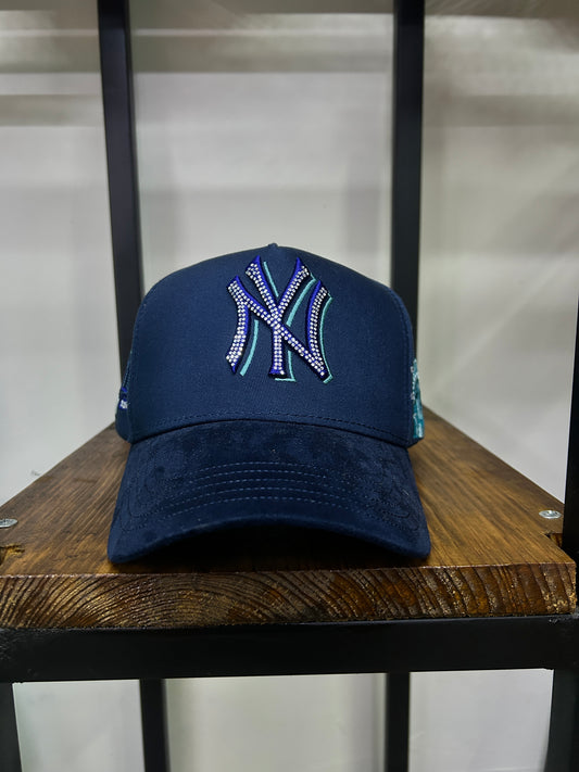 Big Boss x Kevin Hats NY Crystal Deep Blue