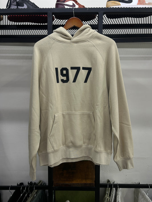 ESSENTIALS FEAR OF GOD 1977 WHEAT HOODIE