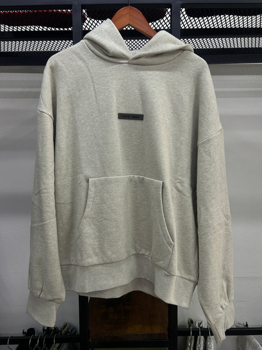 ESSENTIALS FEAR OF GOD 2025 HEATHER STONE HOODIE