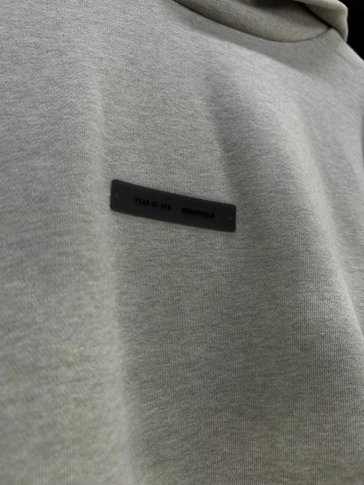 ESSENTIALS FEAR OF GOD 2025 HEATHER STONE HOODIE