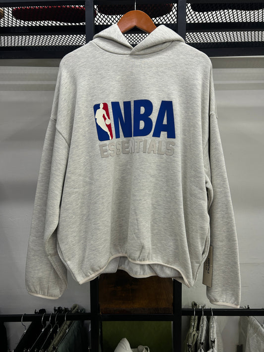ESSENTIALS FEAR OF GOD NBA GREY HOODIE