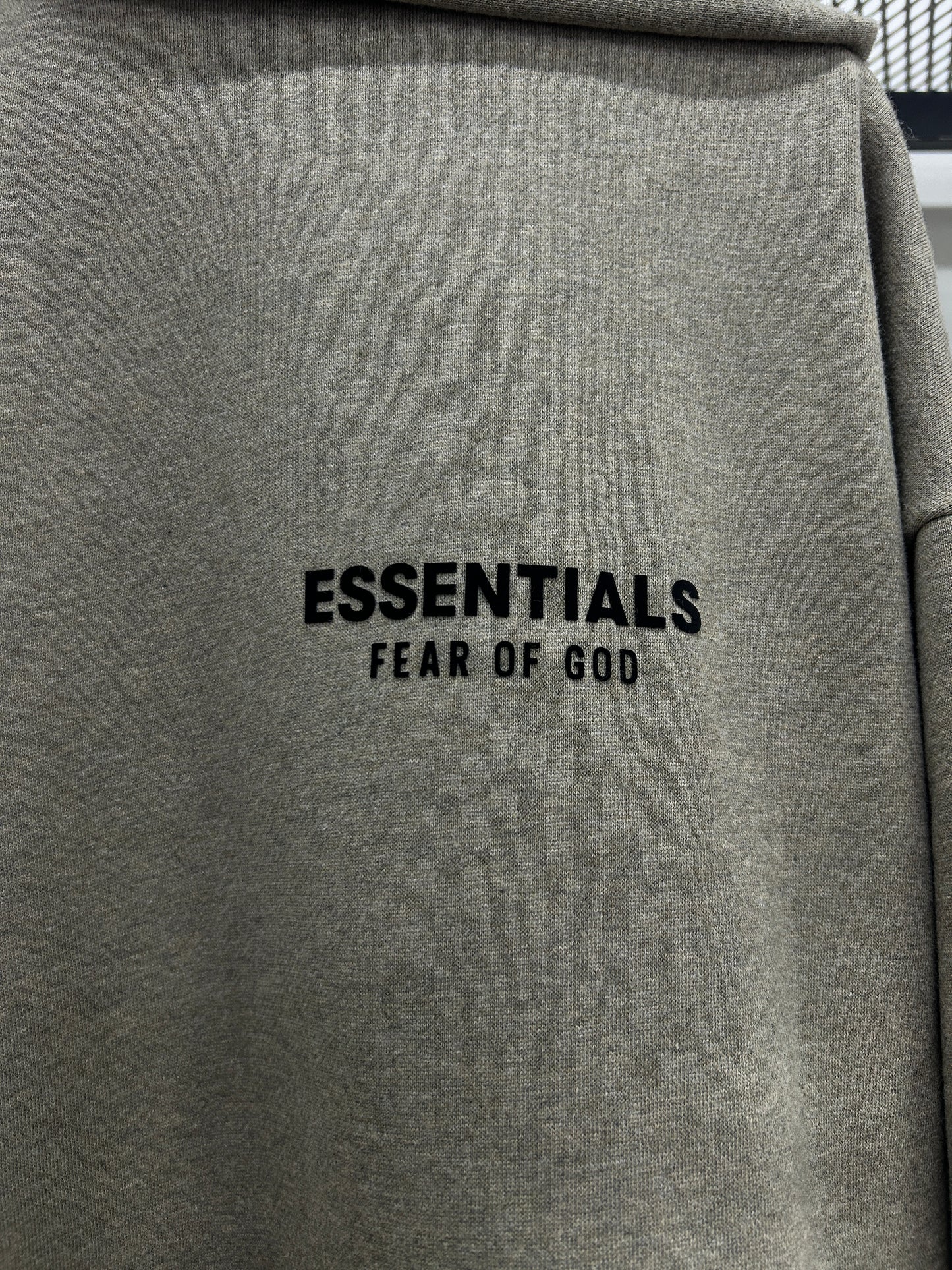 ESSENTIALS FEAR OF GOD HEATHER GREY HOODIE 2024