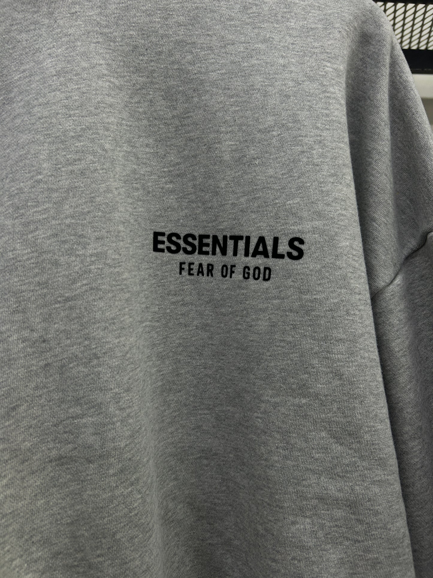ESSENTIALS FEAR OF GOD LIGHT GREY 2024 HOODIE