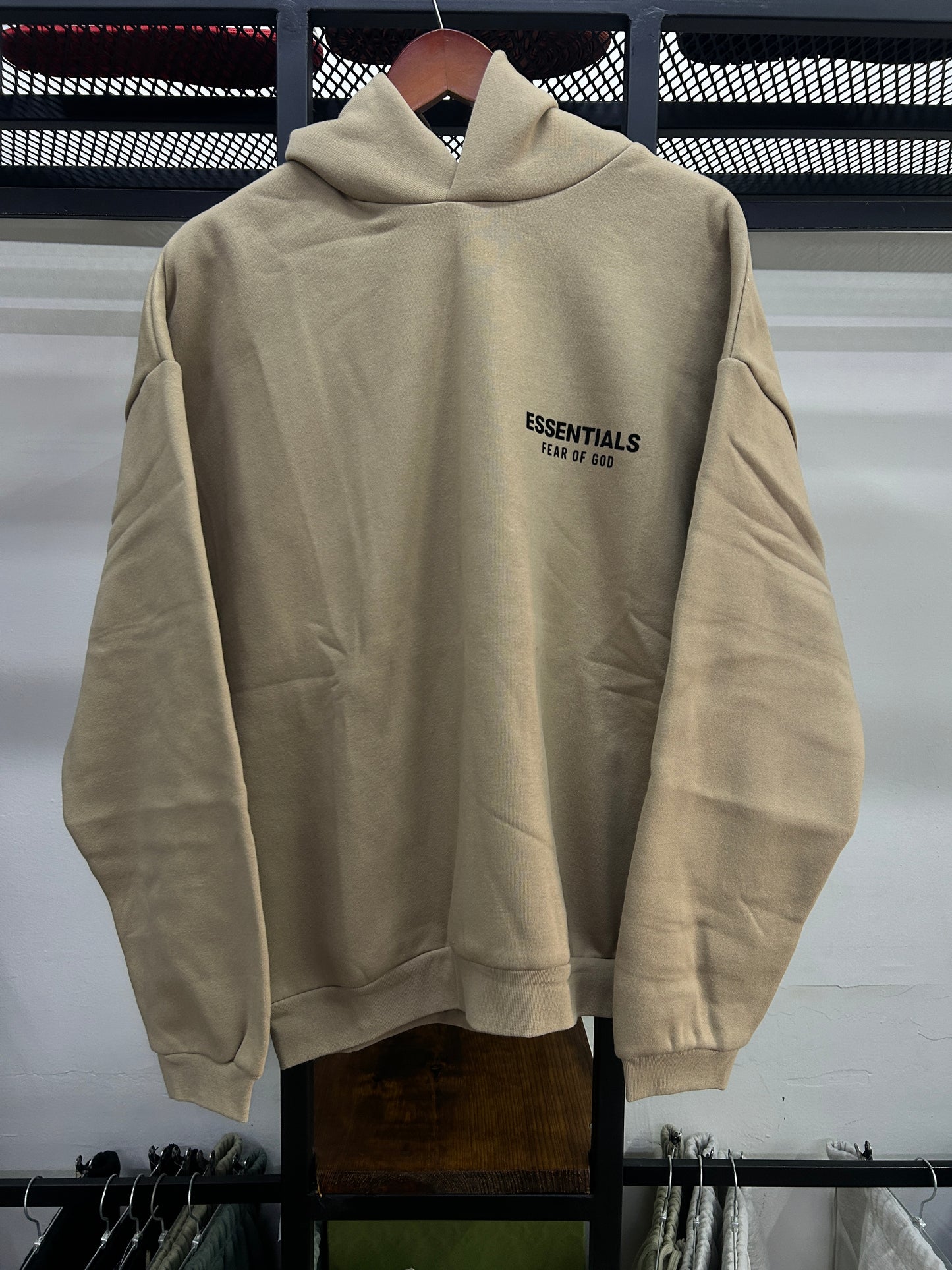 ESSENTIALS FEAR OF GOD SAND 2024 HOODIE
