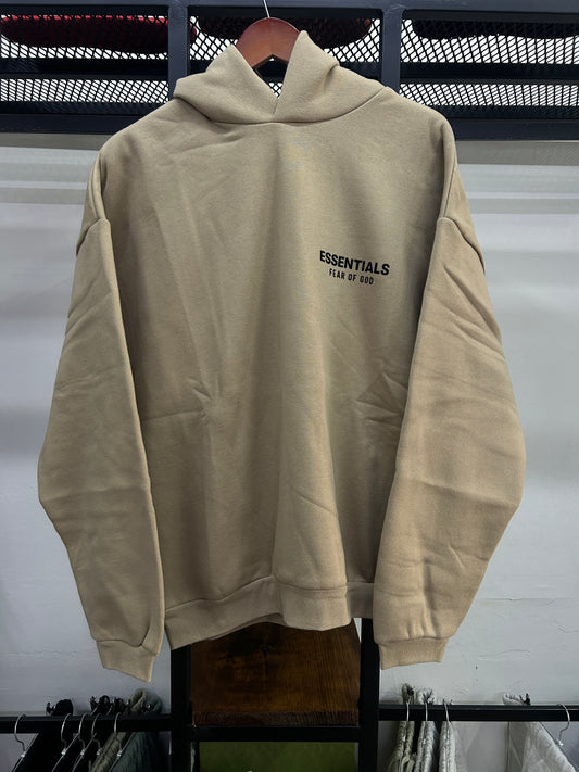 ESSENTIALS FEAR OF GOD SAND 2024 HOODIE