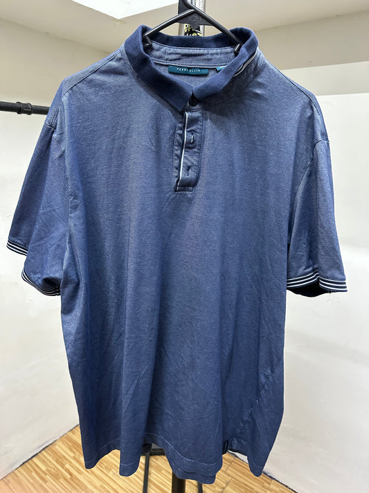 PERRY ELLIS NAVY POLO
