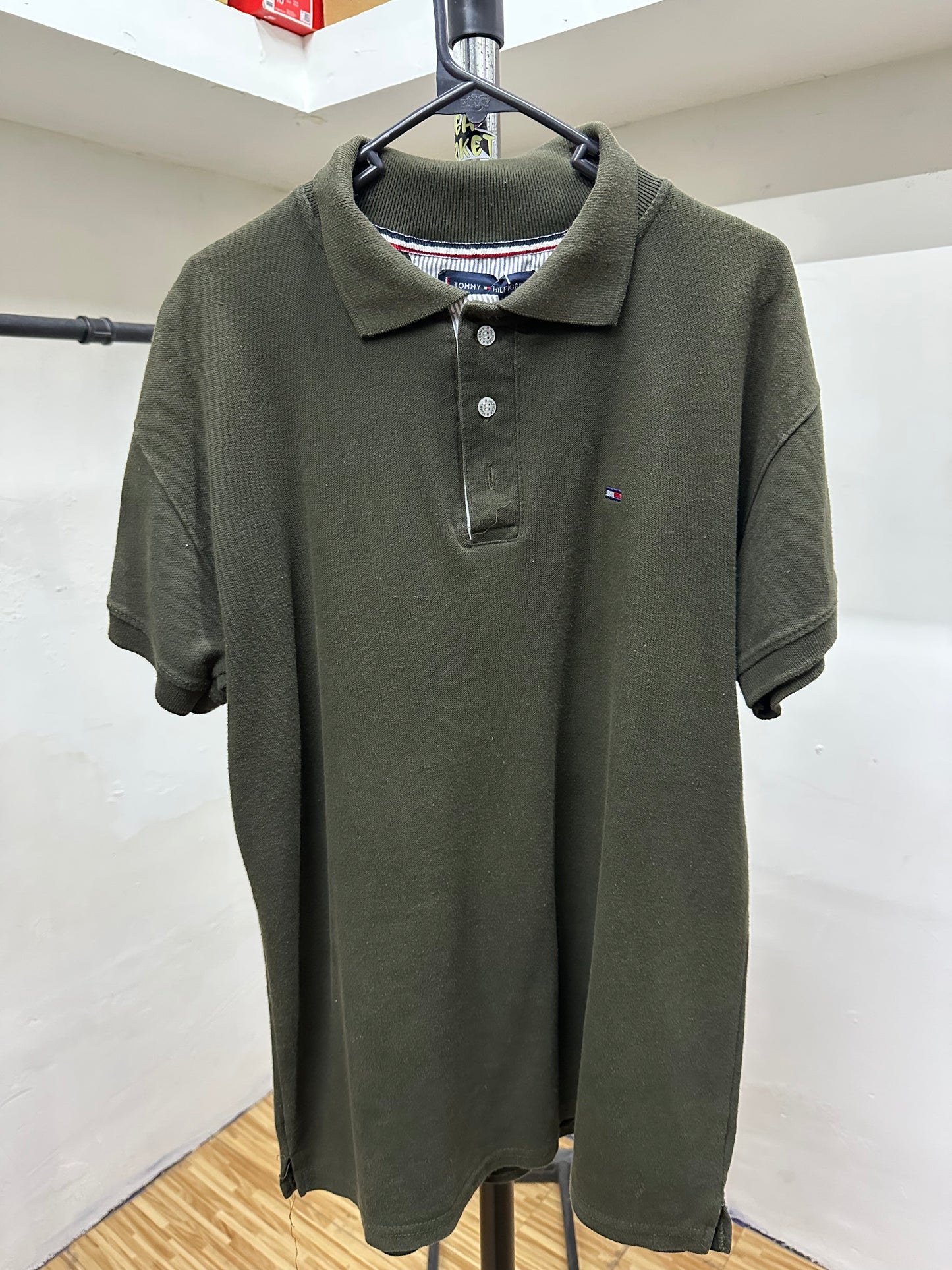 TOMMY HILFIGER OLIVE POLO
